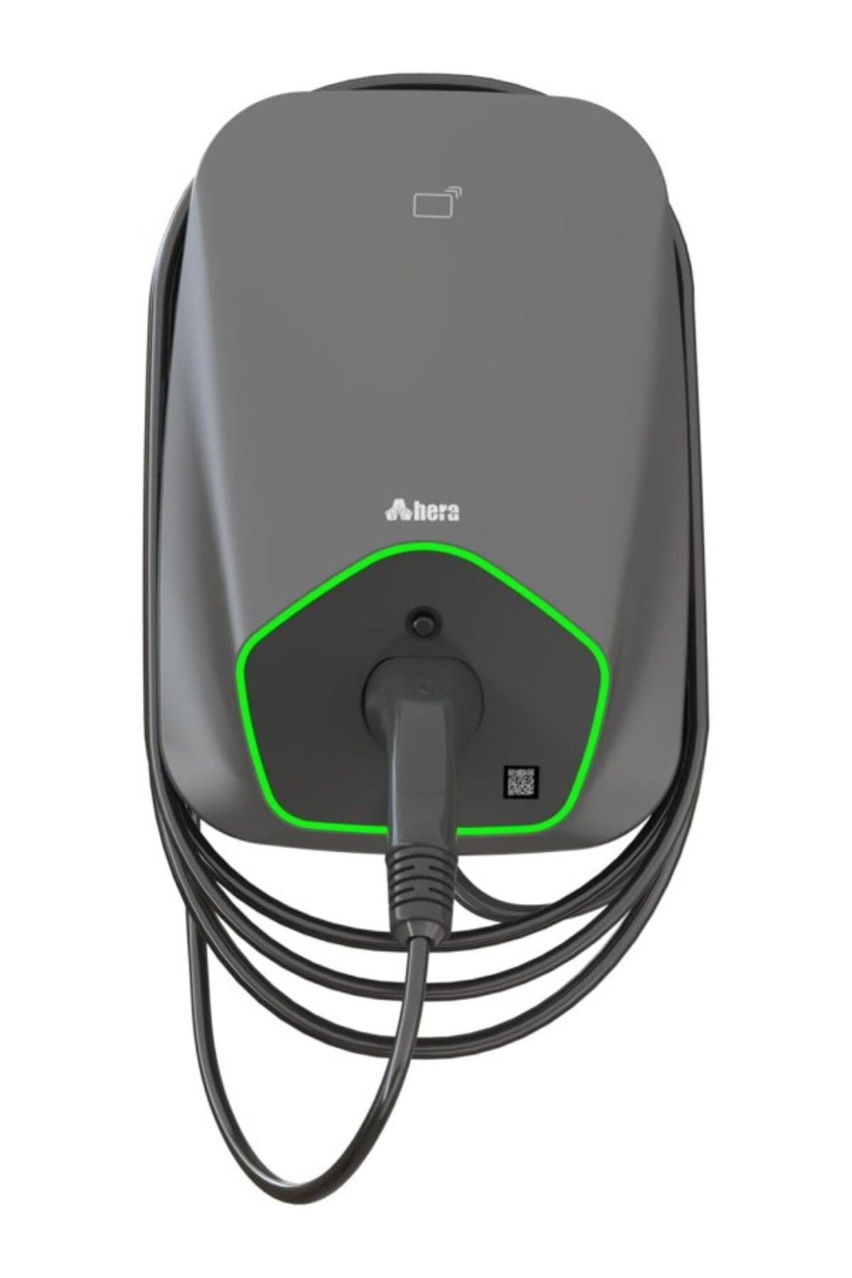 ShopZum Chargepack® Personal 22Kw Kablolu(5M Type2) Elektrikli Araç Şarj Ünitesi, Gri