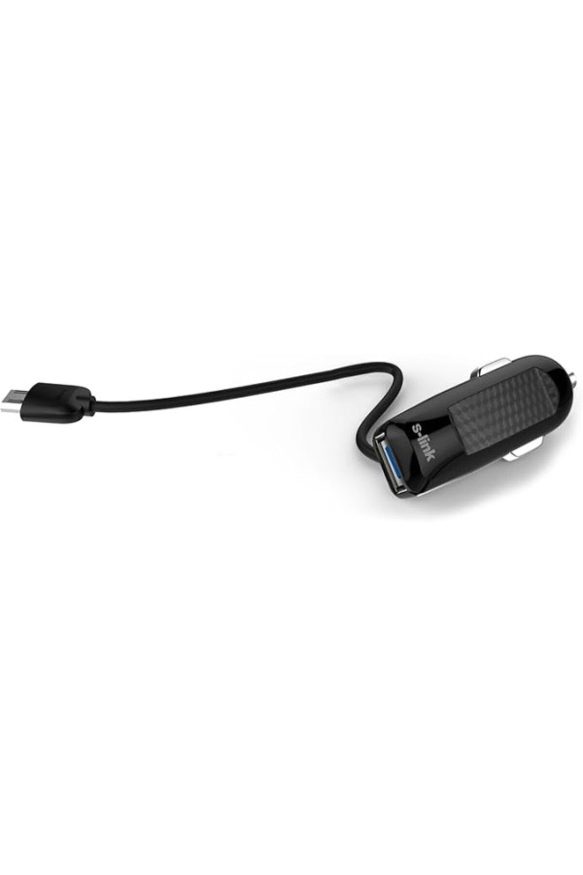 ShopZum S-Link Slp-130 Pro 2100Ma Çakmaktan Usb + Micro 5Pin Araç Şarjı
