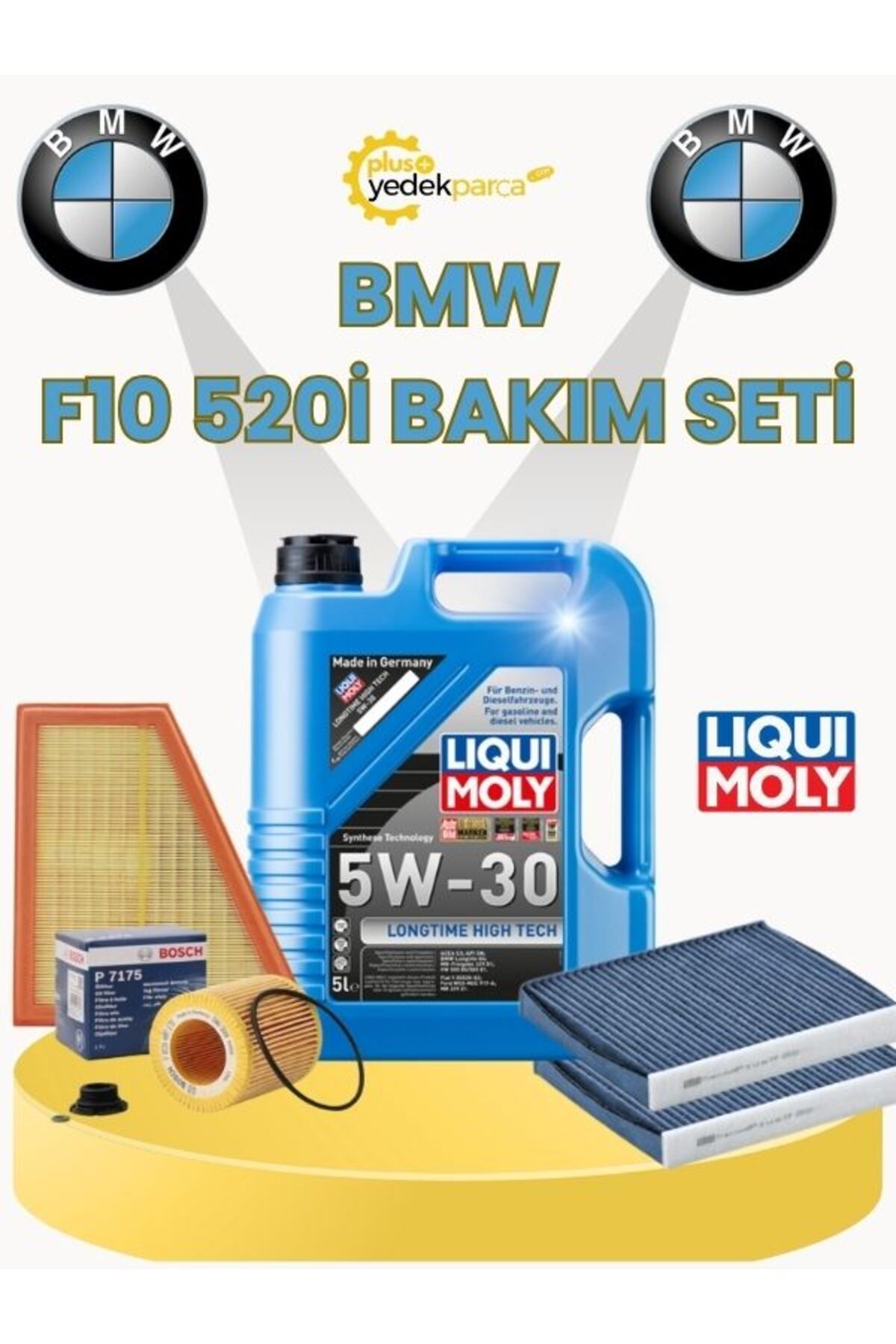 Plus BMW 520İ F10 BAKIM SETİ LİQUİ MOLY (2010-2017) N20