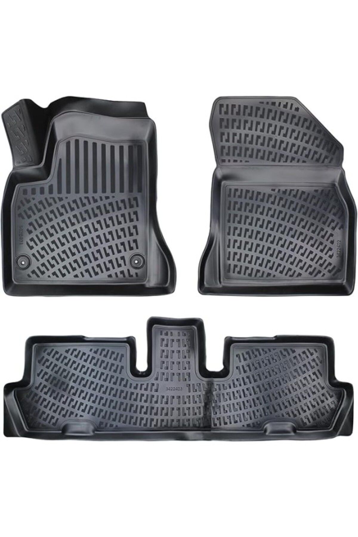 ShopZum Citroen C4 Grand Picasso 7 Koltuk 2006-2013 Uyumlu 3D Havuzlu Paspas