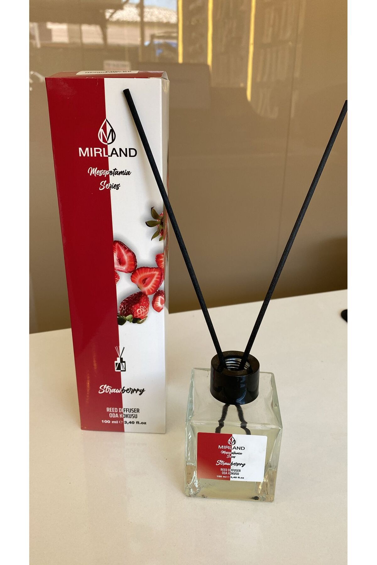 MİRLAND TAKI çubuklu oda kokusu çilek 100 ml
