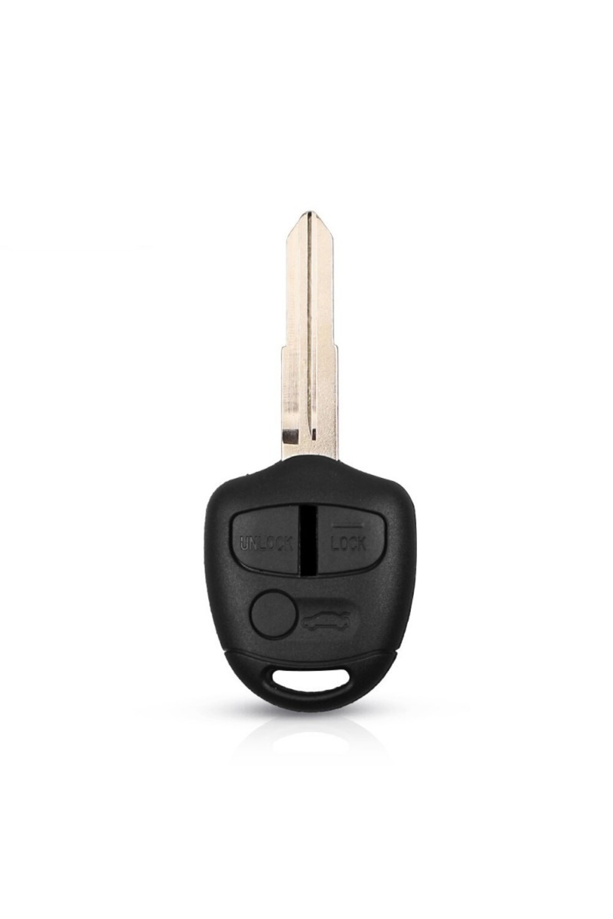 TECHSTAR-Carcasă cheie auto Mitsubishi Lancer, Grandis, Outlander, EVO, Colt, Mirage, 3 butoane, stânga neagră 3