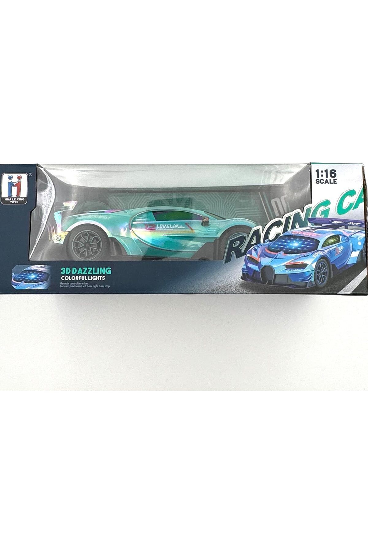 Generic-سيارة دريفت MZtoyz 1/16 RC مزودة بإضاءة رائعة وقابلة لإعادة الشحن عبر USB وسيارة RC سريعة باللون الأرجواني 5