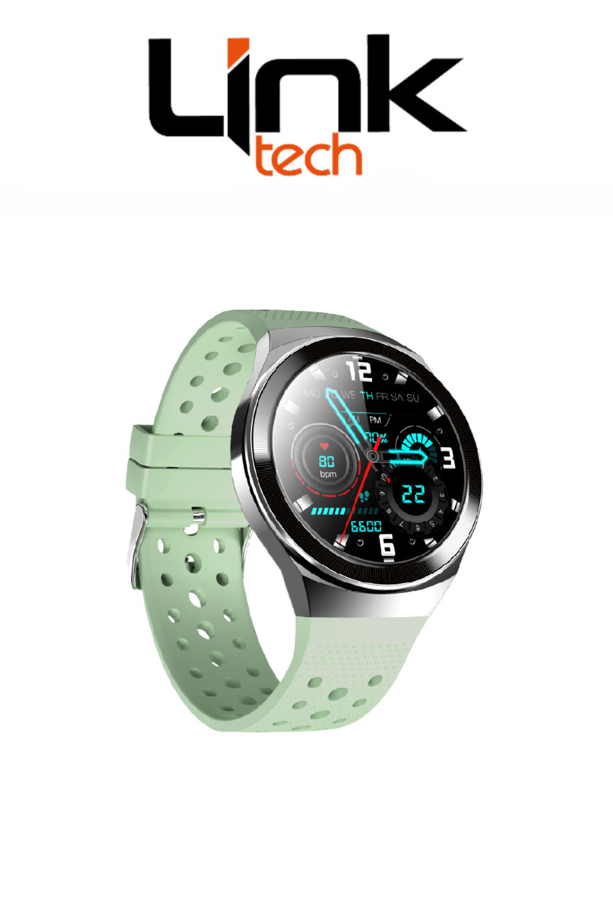 Linktech S88 Premium LT Watch 45mm IP68 Suya Dayanıklı Akıllı Saat