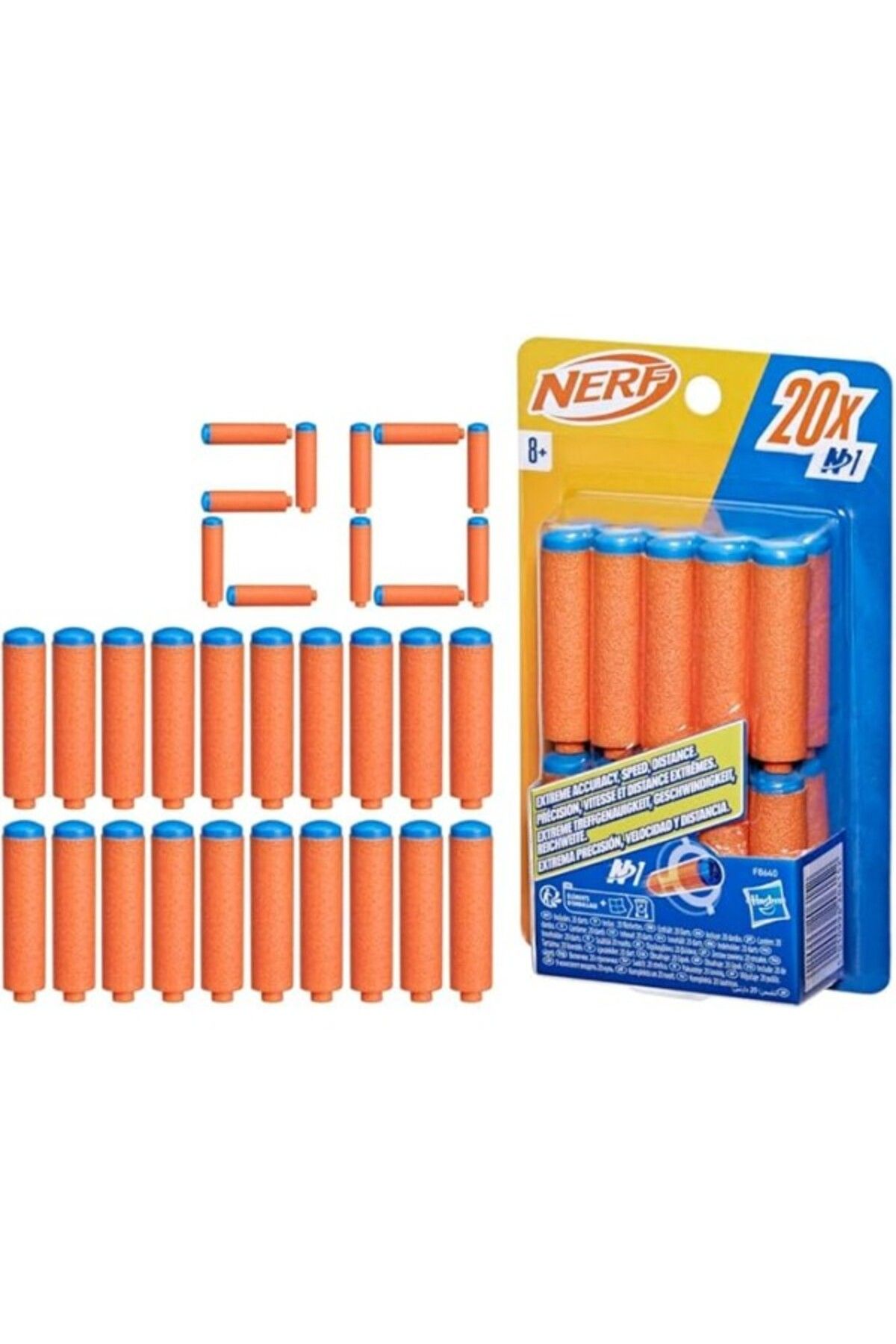 ShopZum Nerf N Serisi N1 Dart, 20 Adet