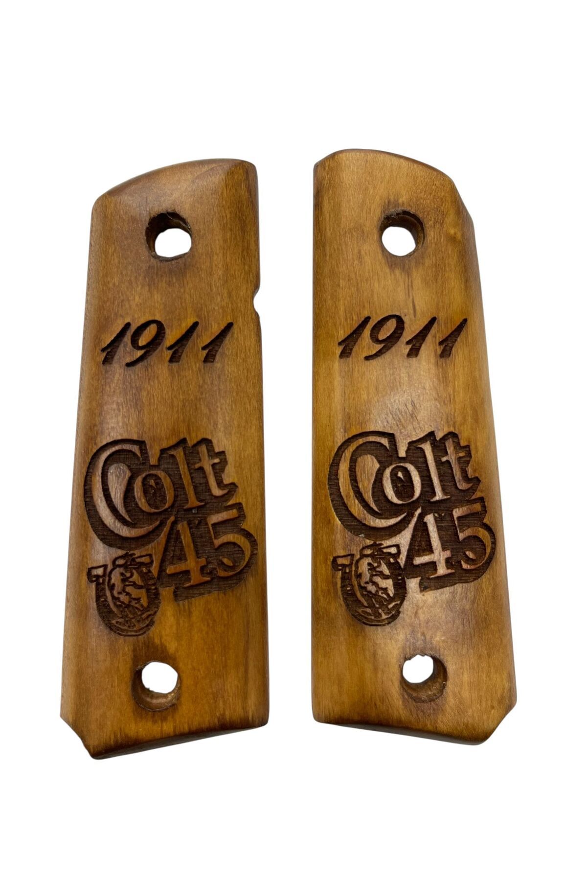 bahadırsilahcılık Colt 1911 Ahşap lazer kesim Kbzesi