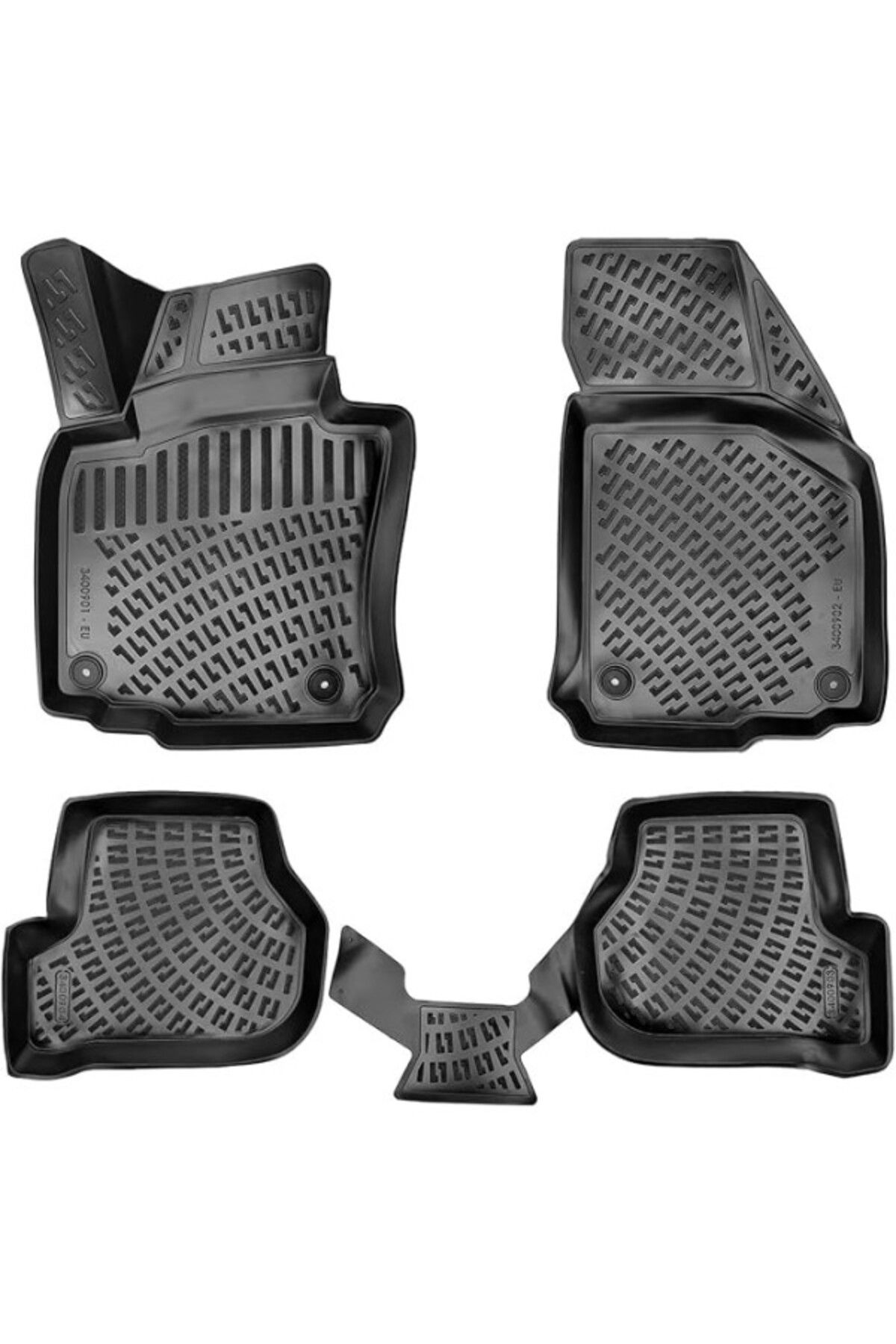 ShopZum Volkswagen Jetta 2005-2011 Uyumlu 3D Havuzlu Paspas