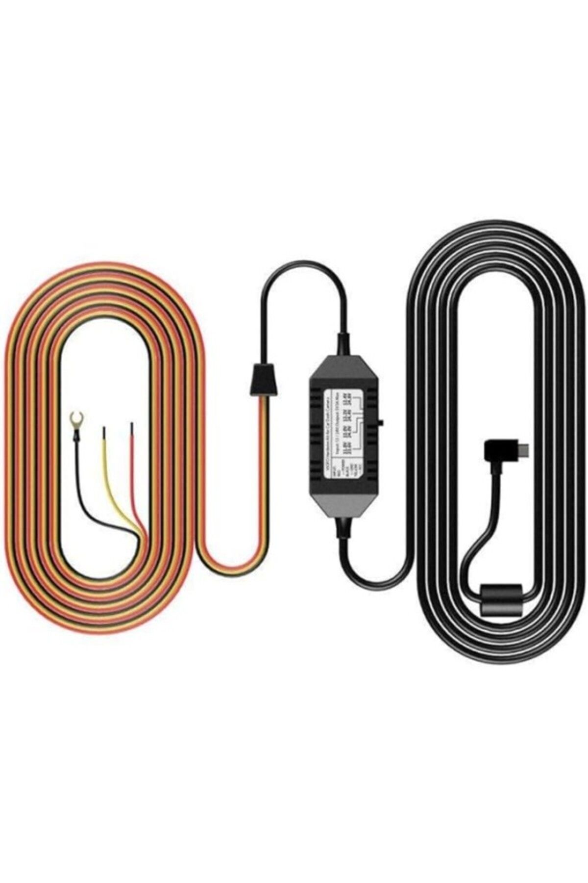 ShopZum Viofo Hk3 A119V3 / A129 Duo / A129 Duo Ir / A129 Plus Duo / A129 Pro Duo İçin Akü Bağlantı Kablosu