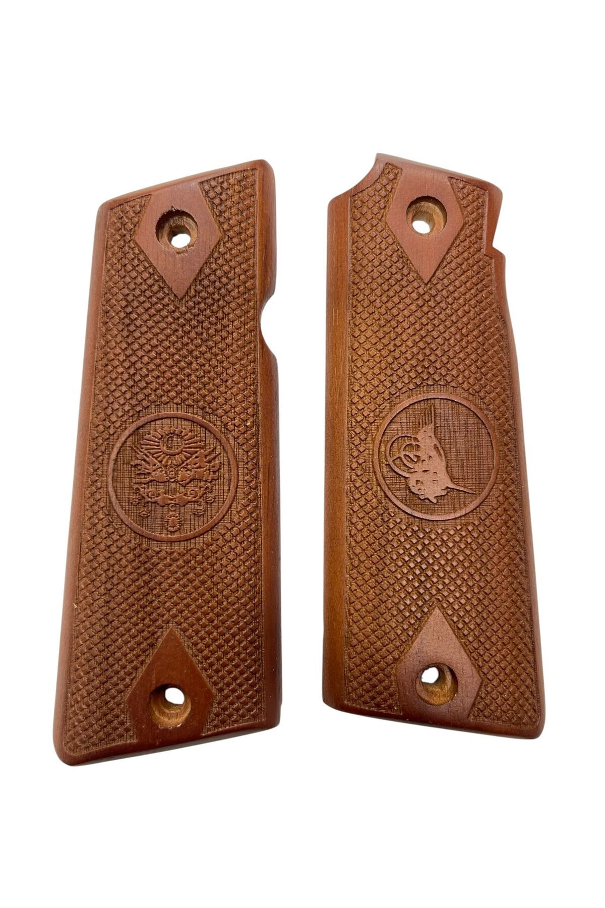 bahadırsilahcılık Colt 1911 Ahşap lazer kesim Kabzesi