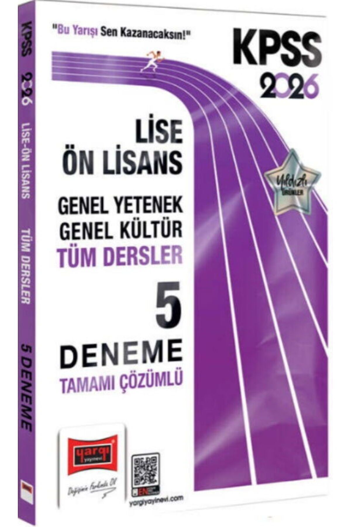 Yargı Yayınları Yargı Yayınları 2026 KPSS Genel Kültür Genel Yetenek Lise Ön Lisans Tüm Dersler Tamamı Çözümlü 5 De