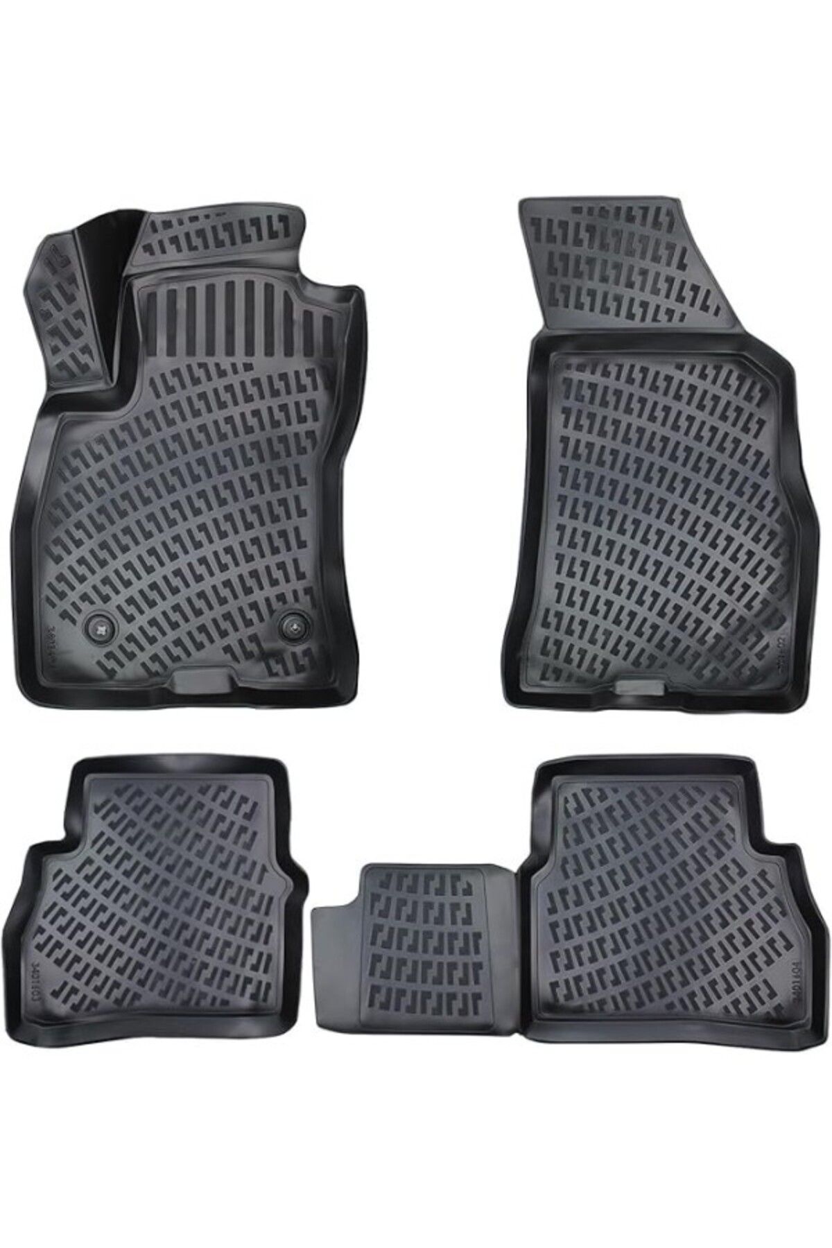 ShopZum Fiat Doblo 2010-2015 3D Havuzlu Paspas