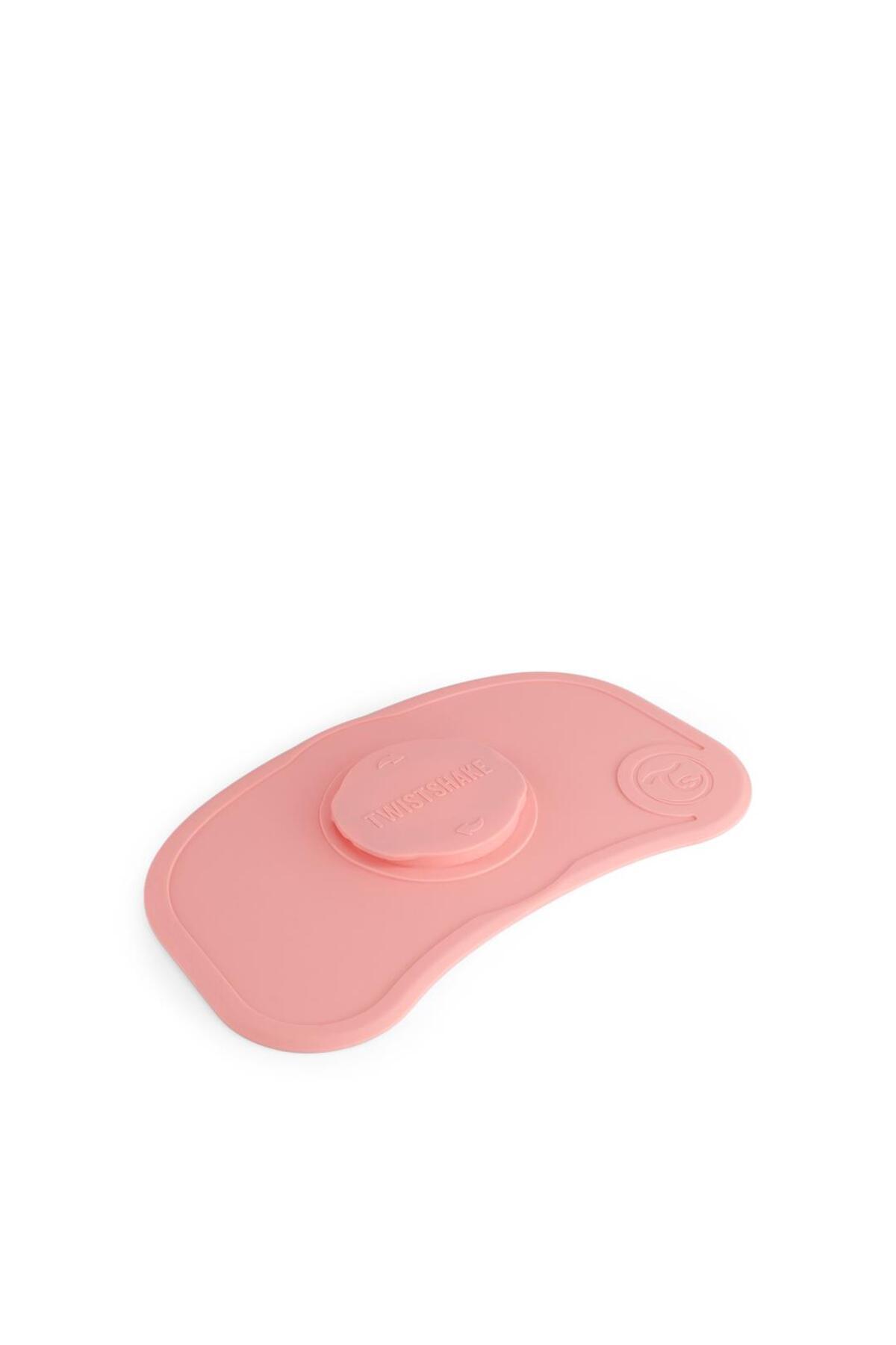 Twistshake Pembe Vakumlu Bebek Çocuk Tabak ve Mama Altlığı Seti fotoğrafı 4 (önizleme)