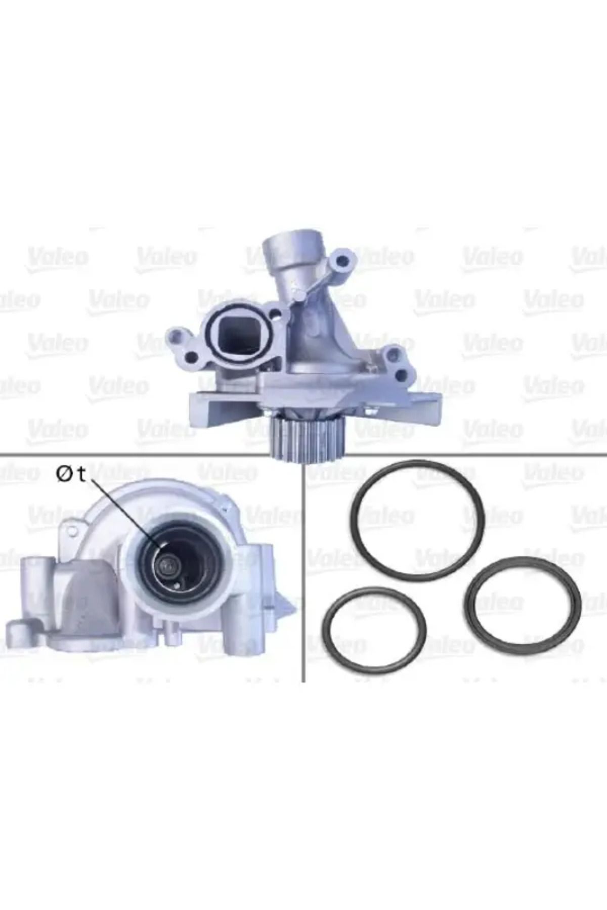 VALEO DEVIRDAIM SU POMPASI P206 GTI 406 YM P307 P607 P807 C4 C5 EW10J4 (2,0 16V) P407 C5 II 406 YM EW7A /