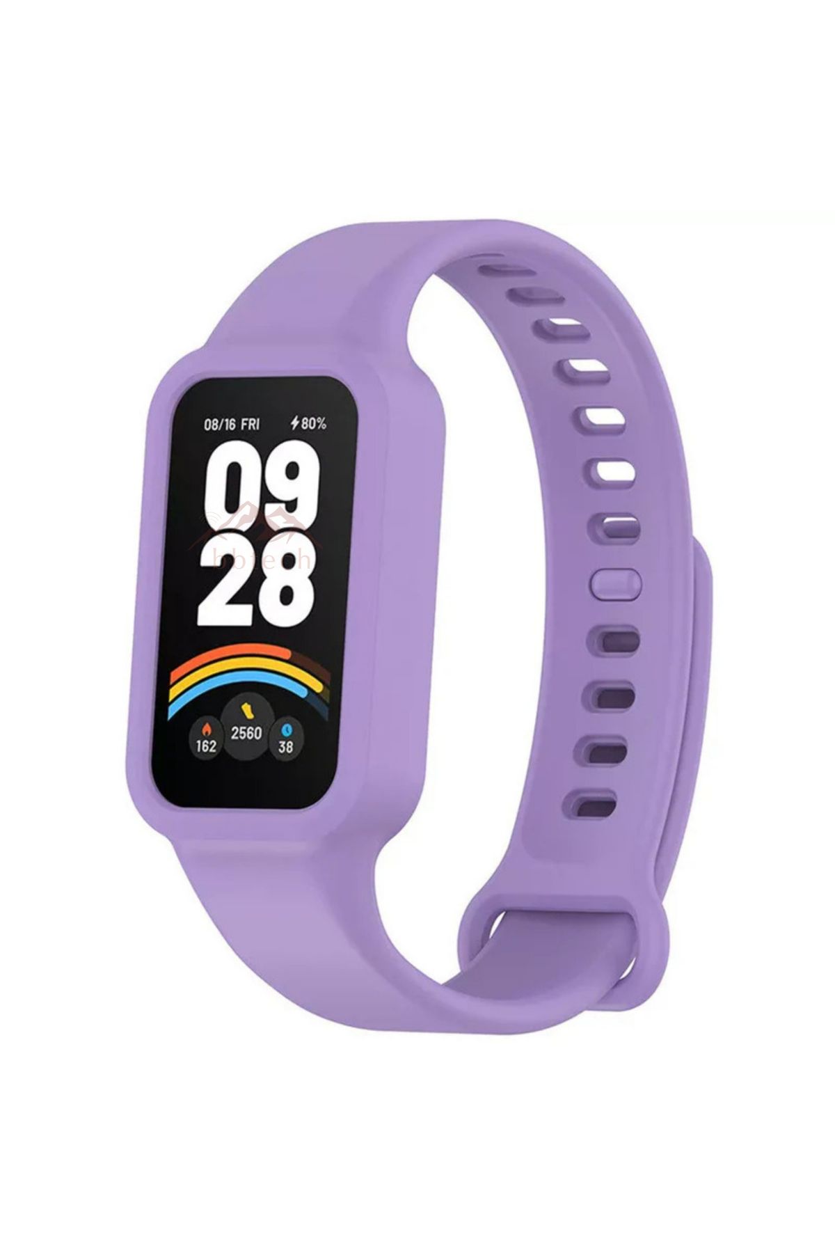 bbtech Xiaomi Smart Band 9 Active & Redmi Smart Band 3 Kasalı Silikon Kordon Mi 9 Active Mi Band 3