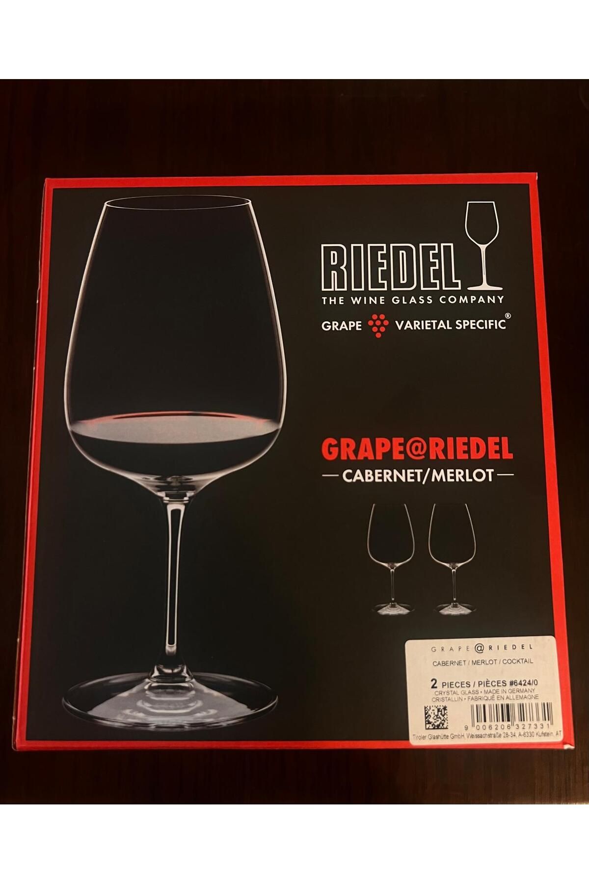 riedel kadeh Riedel Grape Cabernet / Merlot