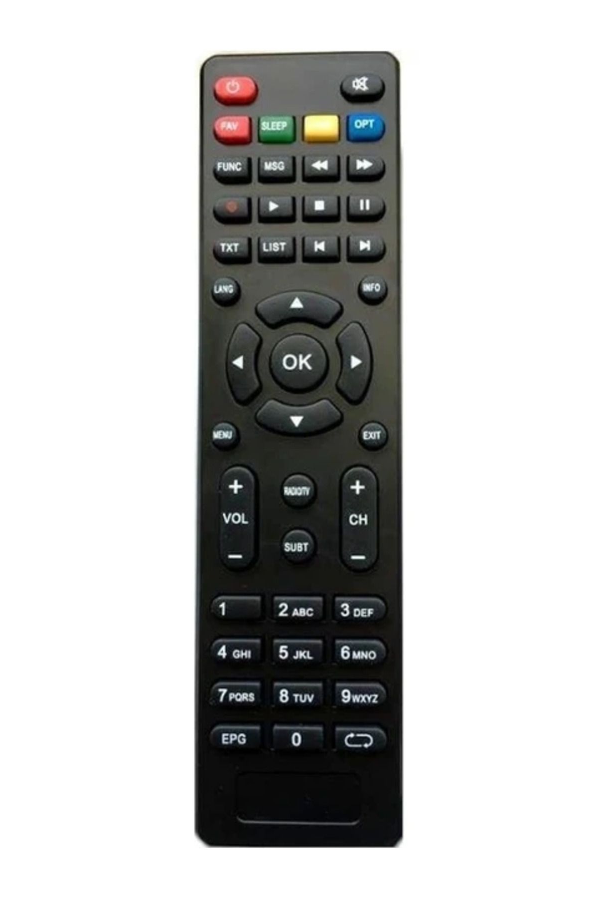 Teledünya Neta Kablolu Tv Kablo Tv Kablo Tv Tk-8001 Uzaktan Kumanda