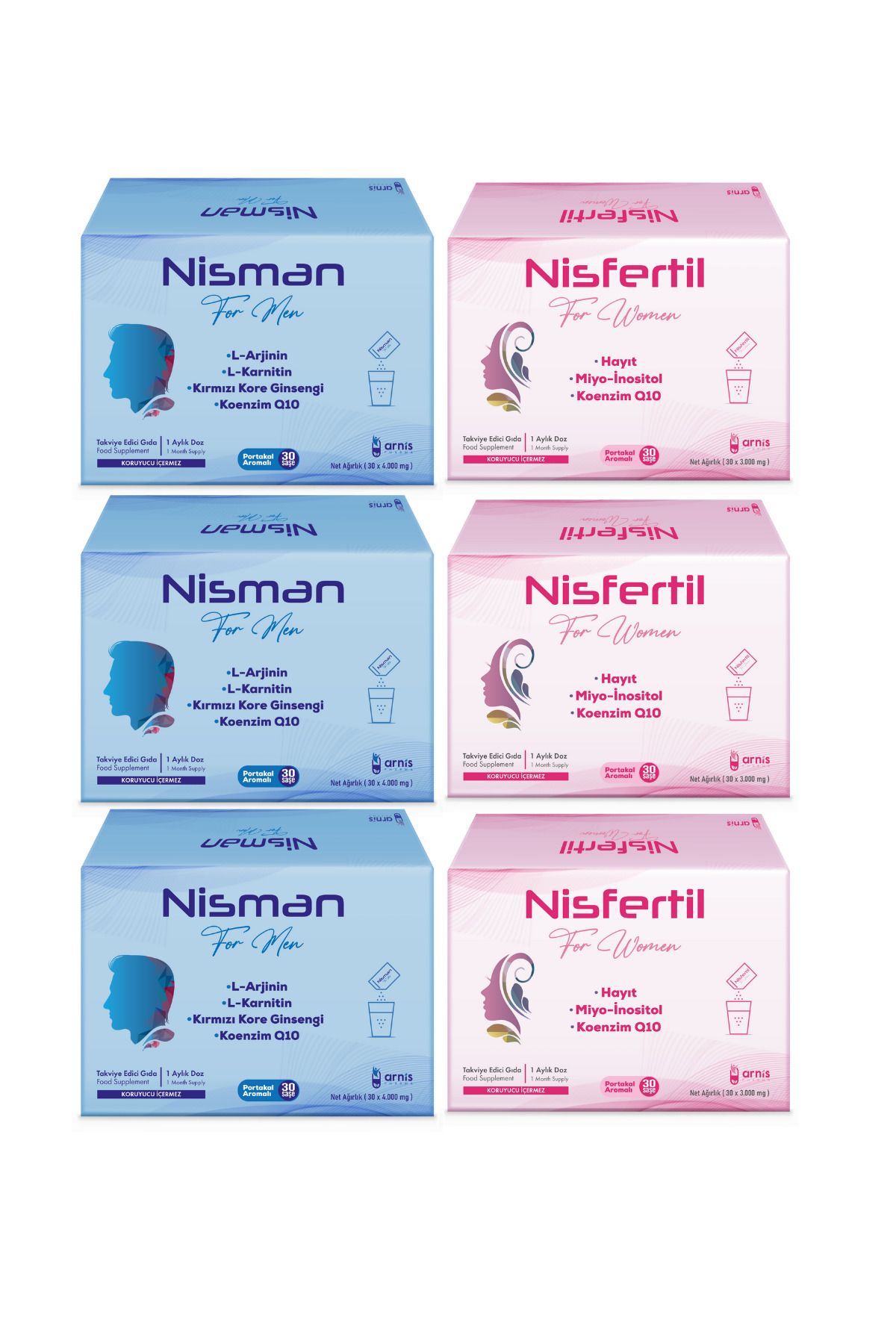 Arnis Pharma 3 Nisman 3 Nisfertil Aile Paket