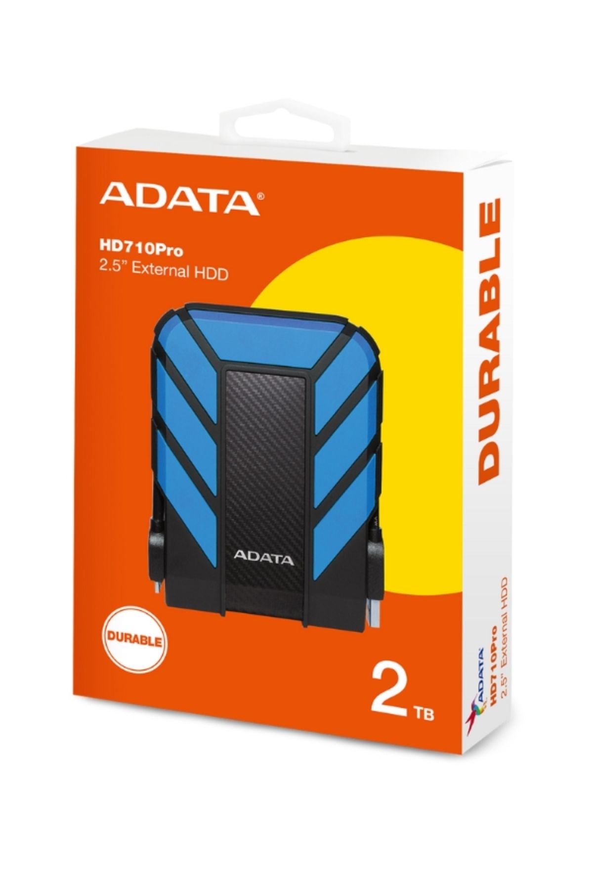 Adata-HD710 Pro DURABLE 5TB External HDD | Anti Shock Hard Drive Waterproof | Fast Data Transfer Rate 2