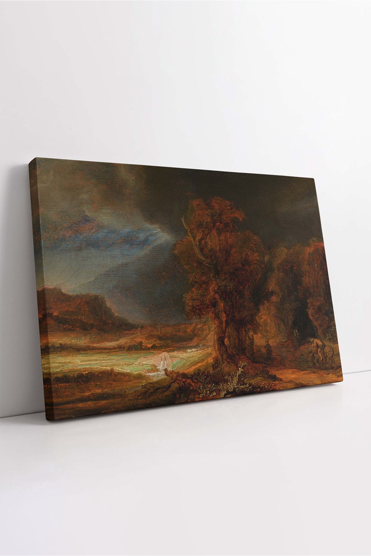 KOSS Dijital Rembrandt van Rijn Kanvas Tablo, Klasik Sanat Tablo, Lüks Kanvas, Trend Tasarım, Dekoratif HD Bask