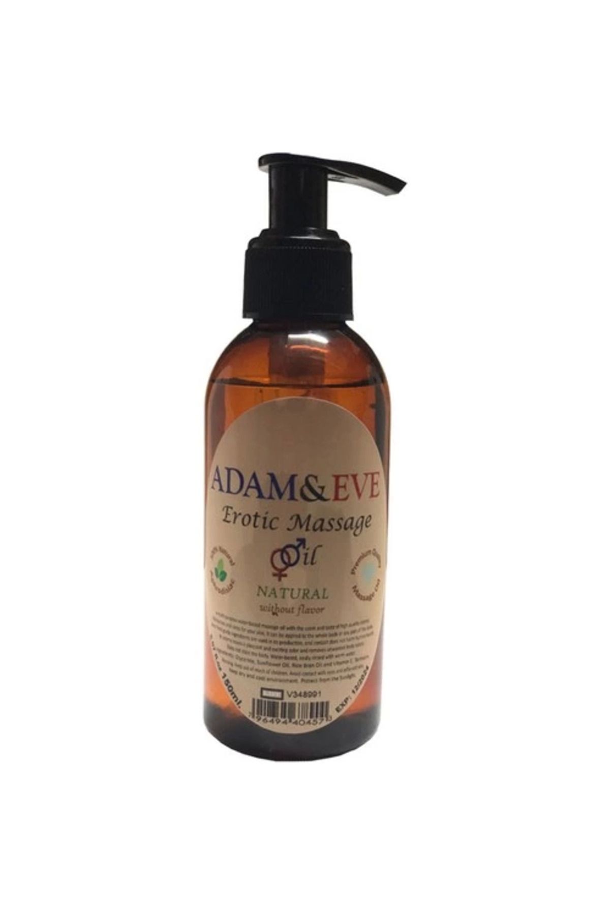 Emper Adam & Eve 150 ml Natural Adam&eve Massage Oil | Boy Adam Eve ER0TIK Masaj Yağı