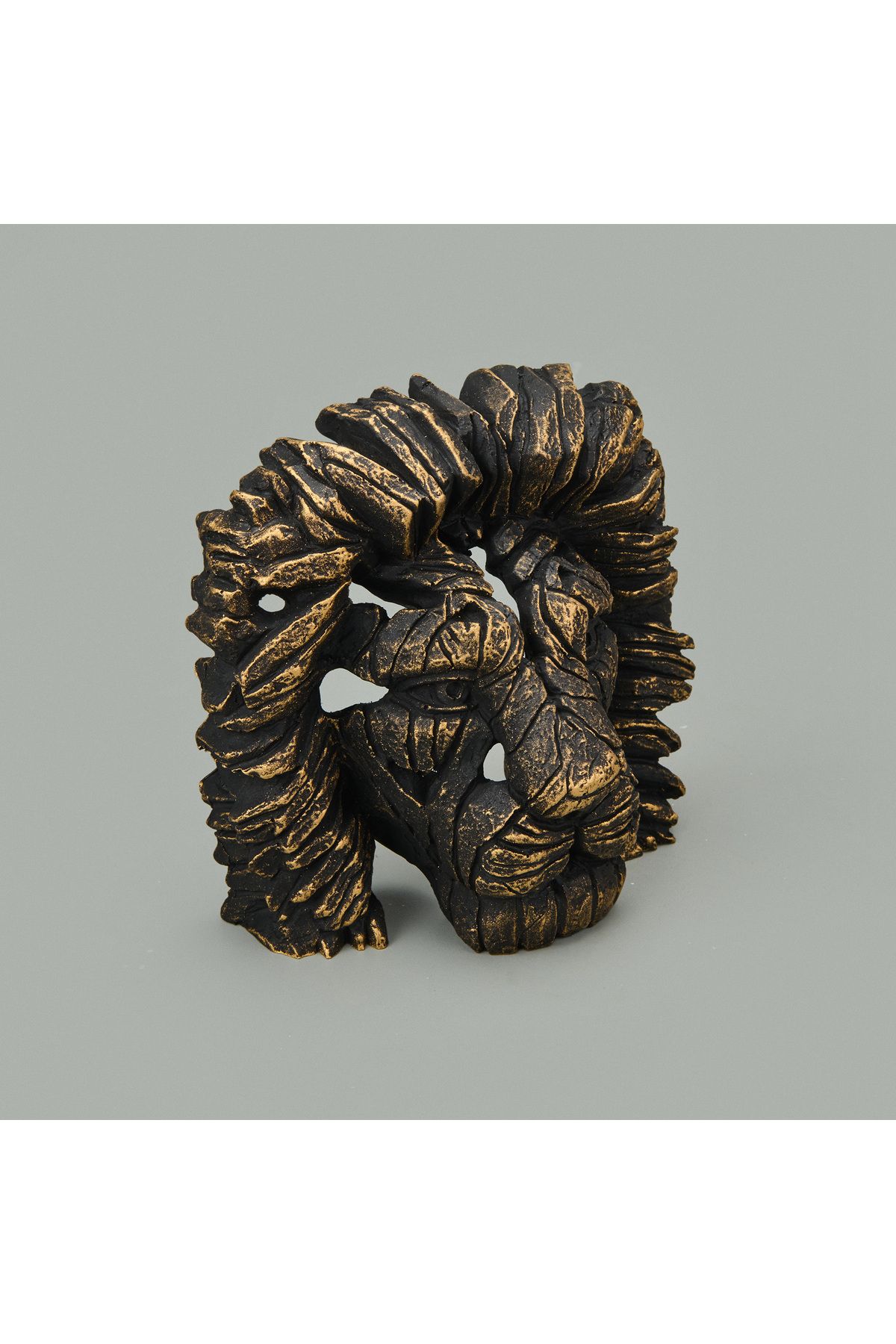 Evidea Deco Leone Dekor - Gold / Siyah - 14,5 cm