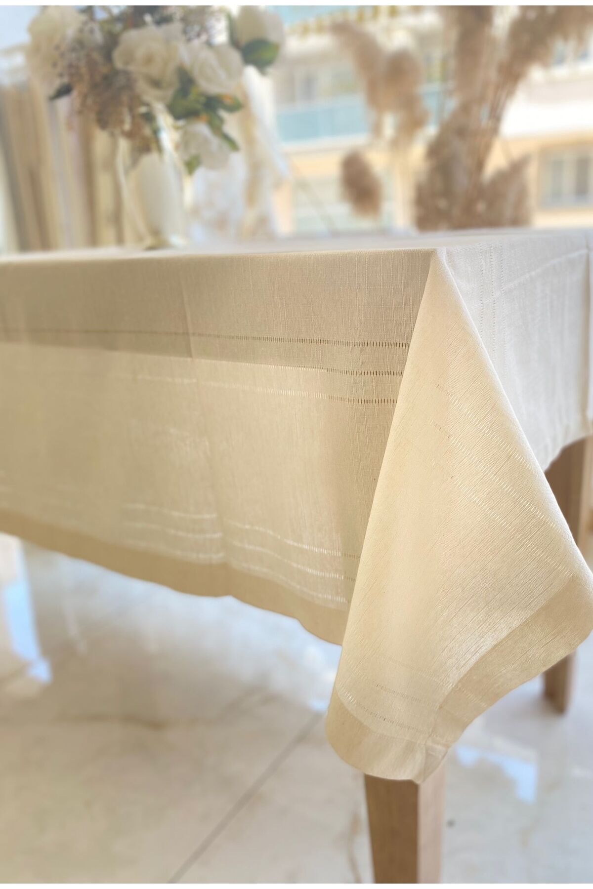 Ceki Home STYLİSH SOFT COTTON TABLECLOTH