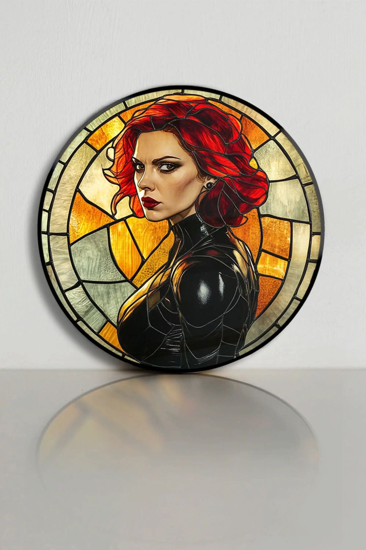bds art sanatı evinize taşır Black Widow Vitray Spektrum™ Stained Glass Serisi