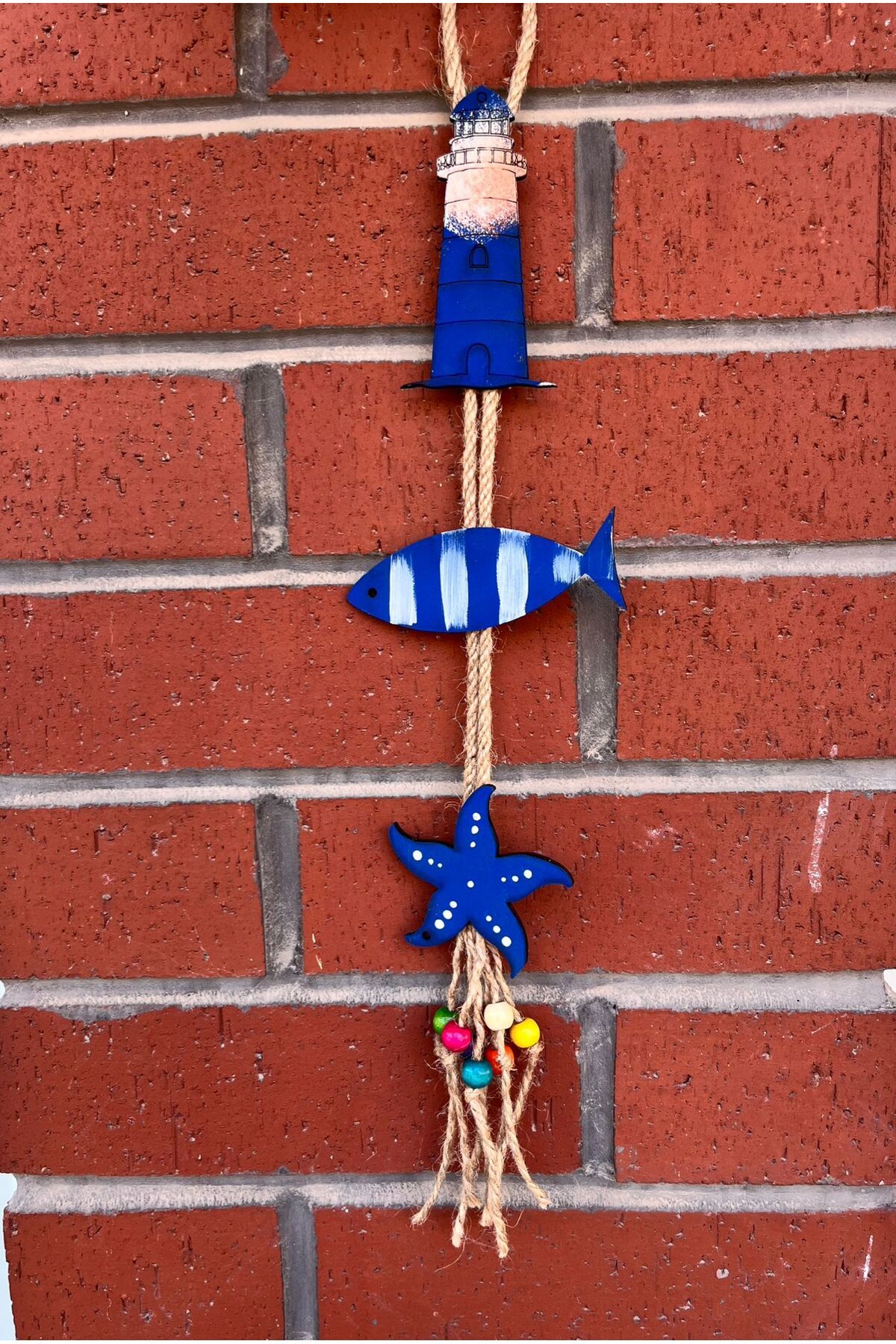 Maysa Sanat Atölyesi Balkon Süsü Deniz Temalı El Yapımı