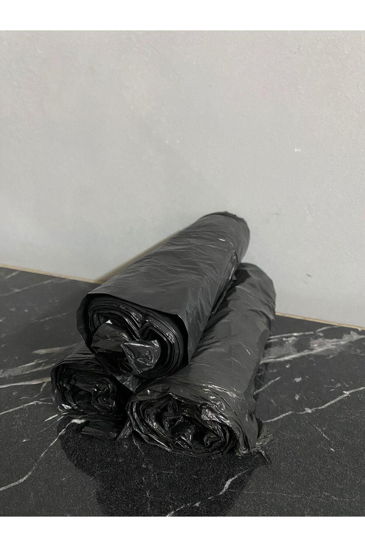 aybaş kağıtçılık Çöp Torbası Orta Boy 20’li Rulo Kalın 55x60 Çöp Poşeti
