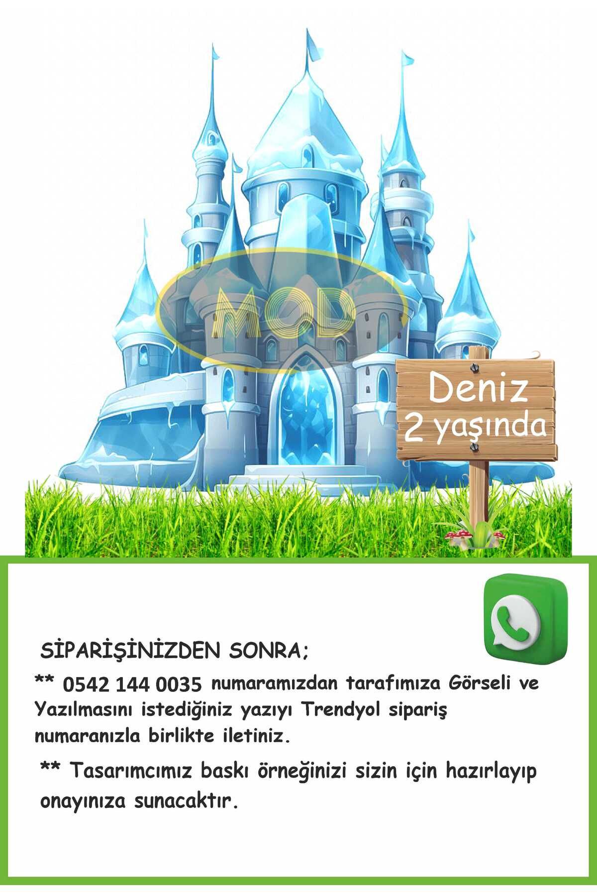 MOD DOĞUM GÜNÜ 3 BOYUTLU AYAKLI MAKET PANO 50X70 CM
