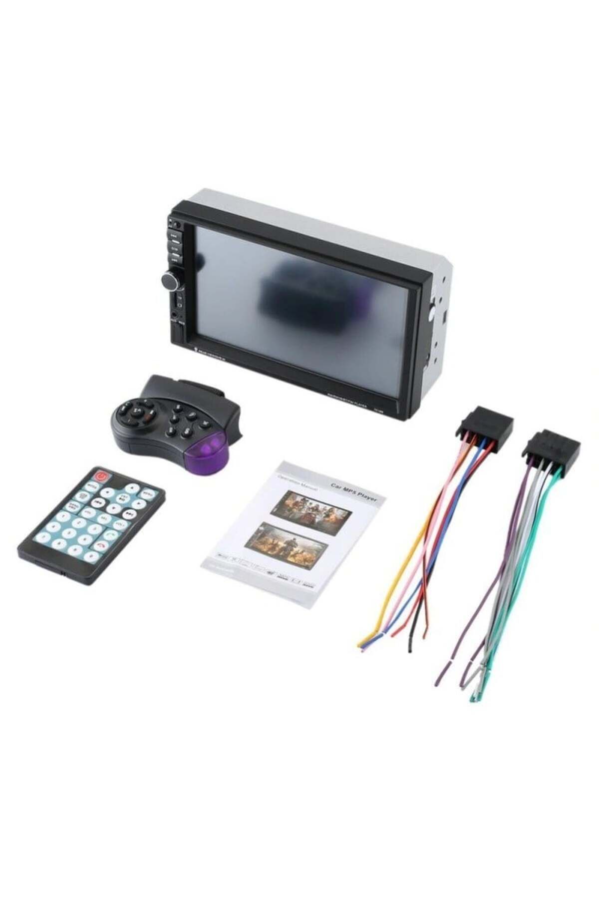 TECHSTAR-Universal Car MP5 Player 7018B, WinCE, Rear View Camera, 7" HD Touch Screen, Steering Wheel Controls 4