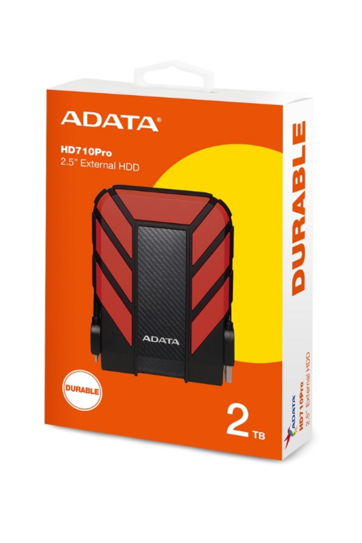 Adata-HD710 Pro DURABLE 5TB External HDD | Anti Shock Hard Drive Waterproof | Fast Data Transfer Rate 3