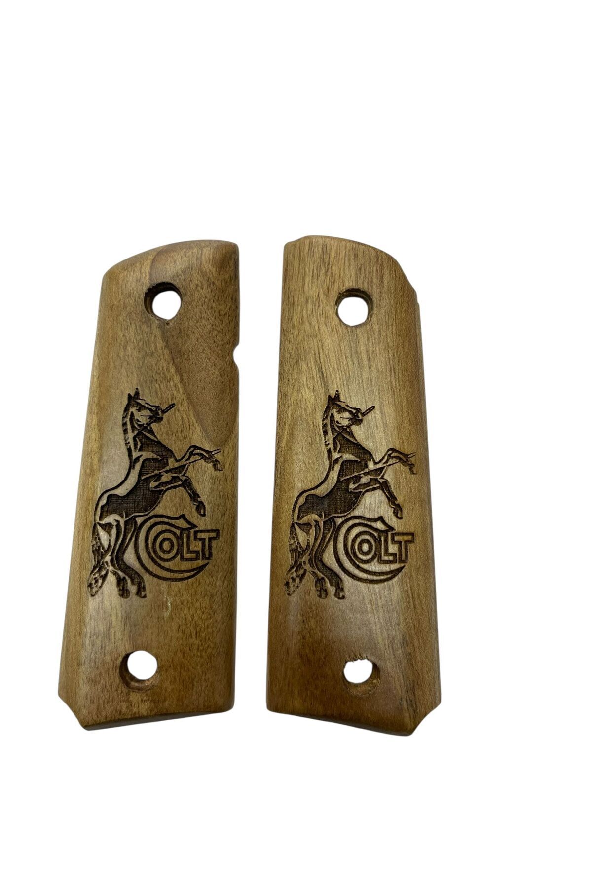 bahadırsilahcılık Colt 1911 Ahşap lazer kesim Kabzesi