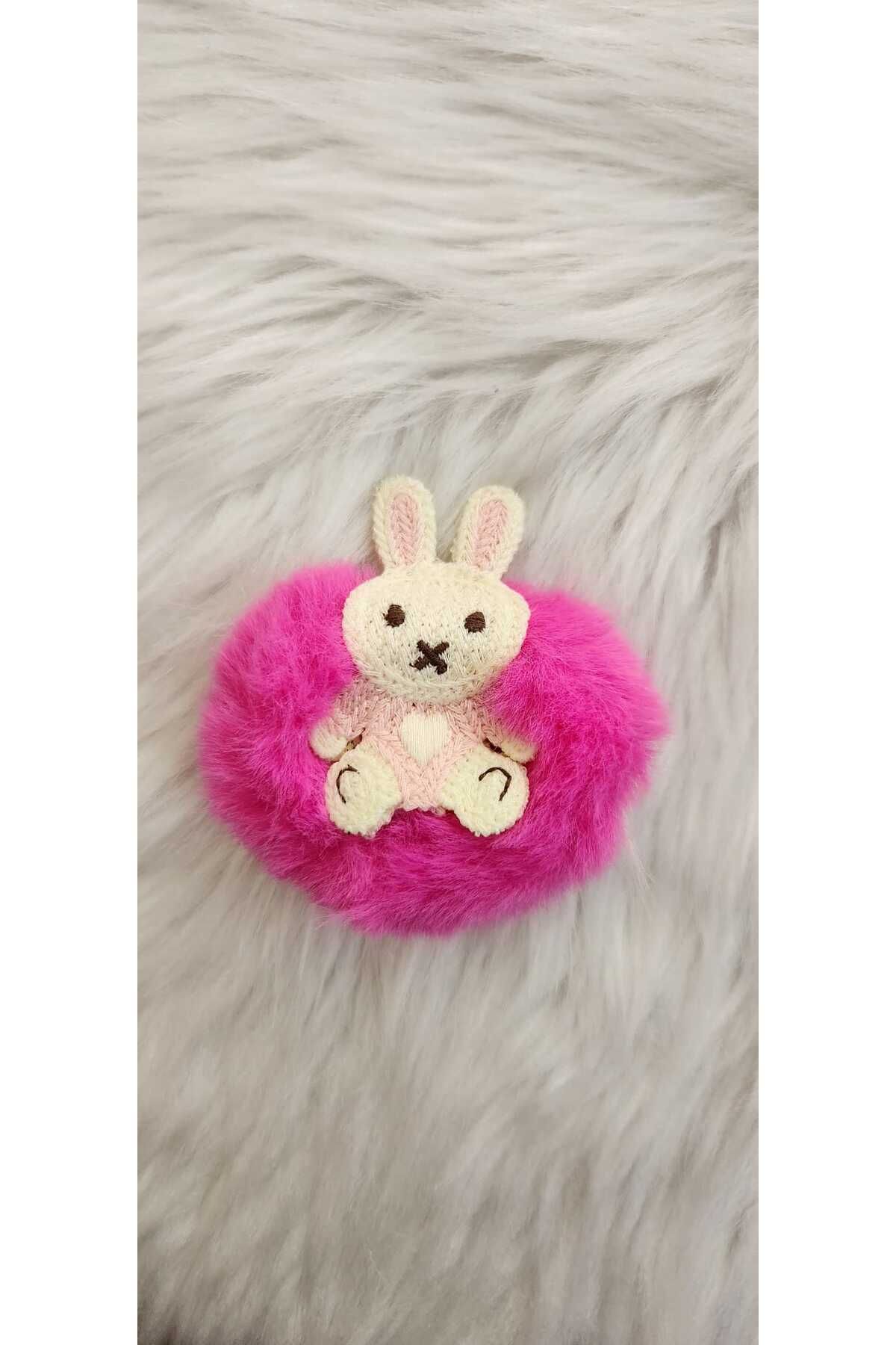 Atölye03 Ayıcıklı Peluş Lastik Toka