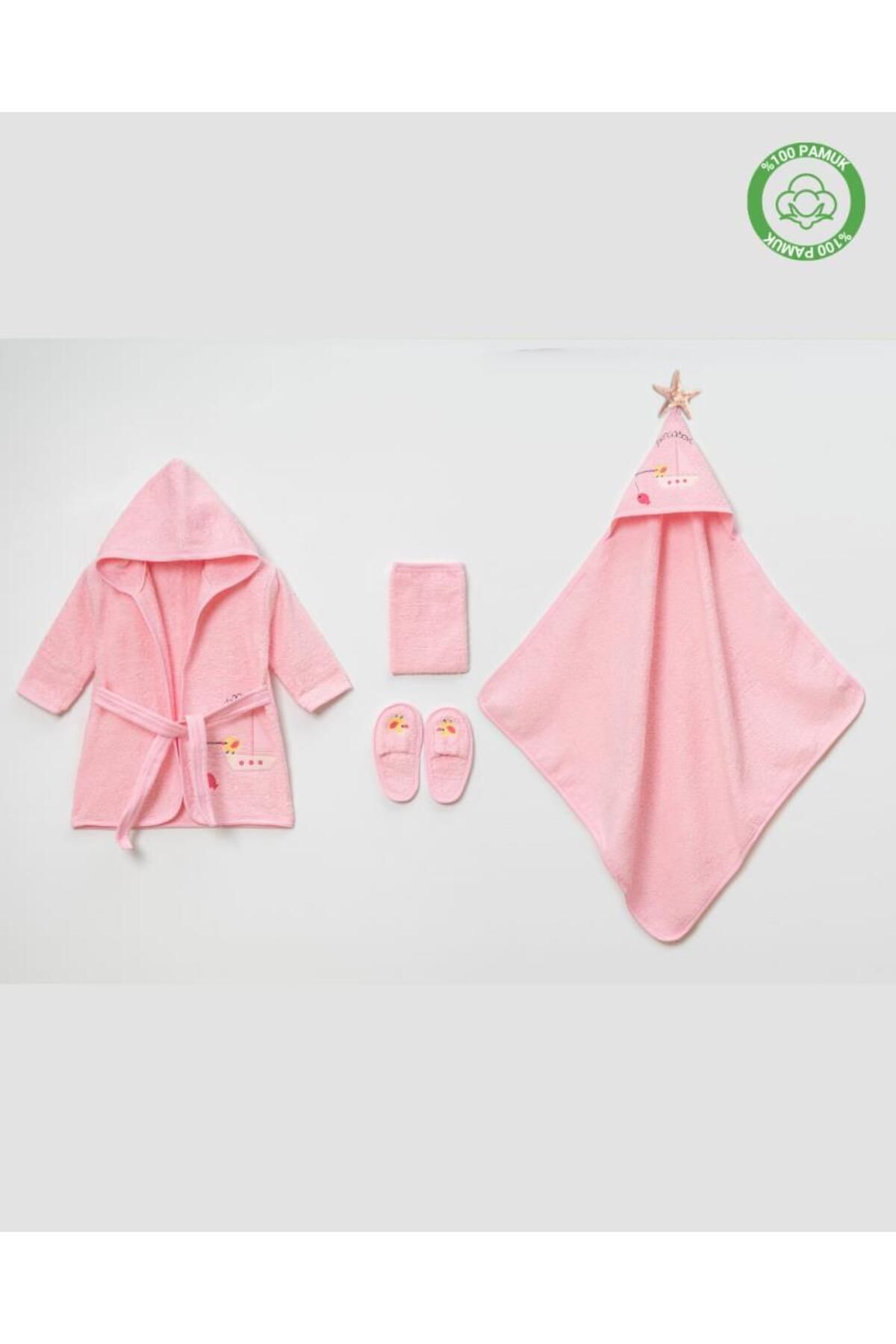 ankibaby Civcivli Bornoz Takımı (1-2 Yaş)