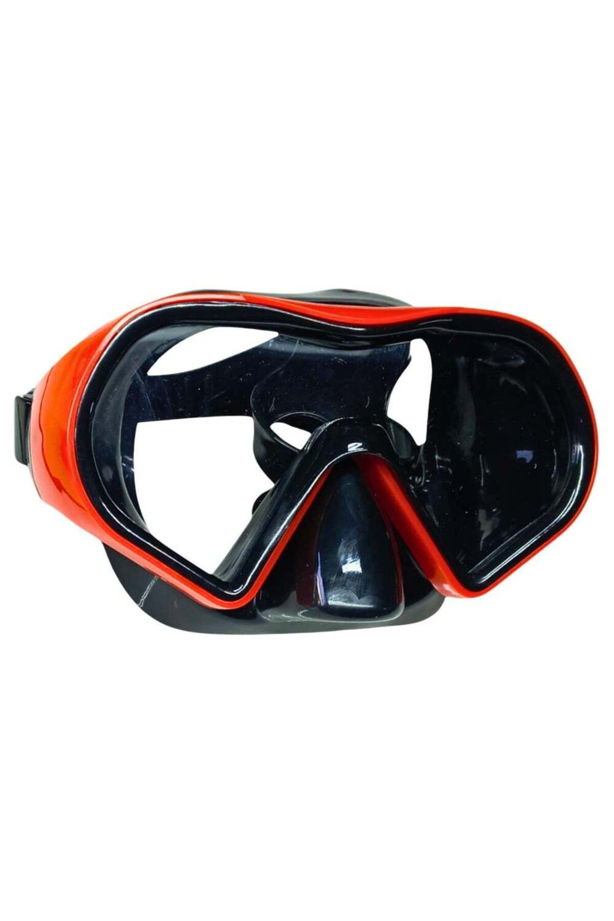 Zayla Star Diving Dalış Maskesi Yetişkin - 51702-KIRMIZI