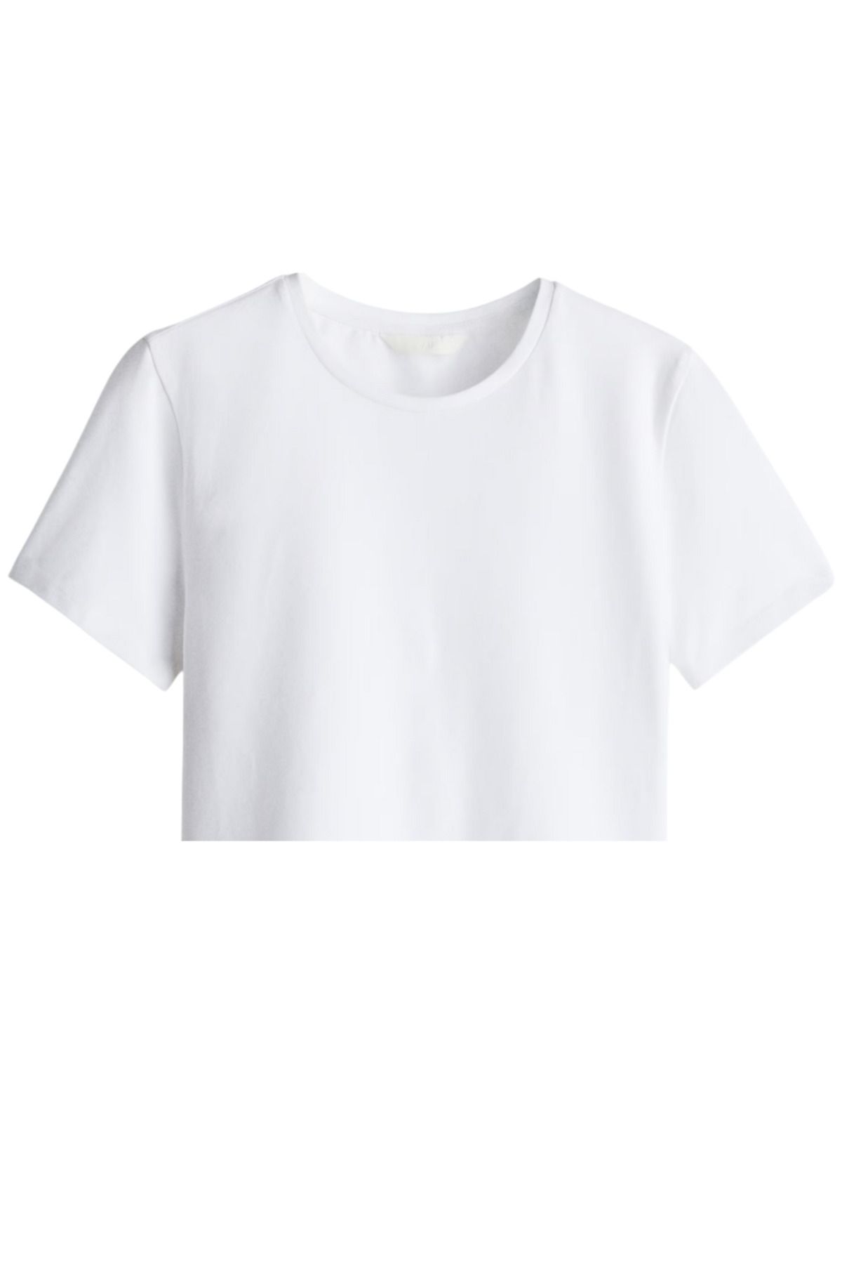 BetterThanCo Crop - Basic Beyaz