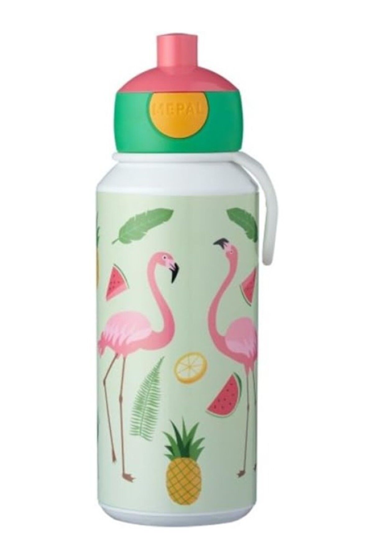 ShopZum Mepal Su Şişesi 400 Ml, Tropik Hayvan Desenli
