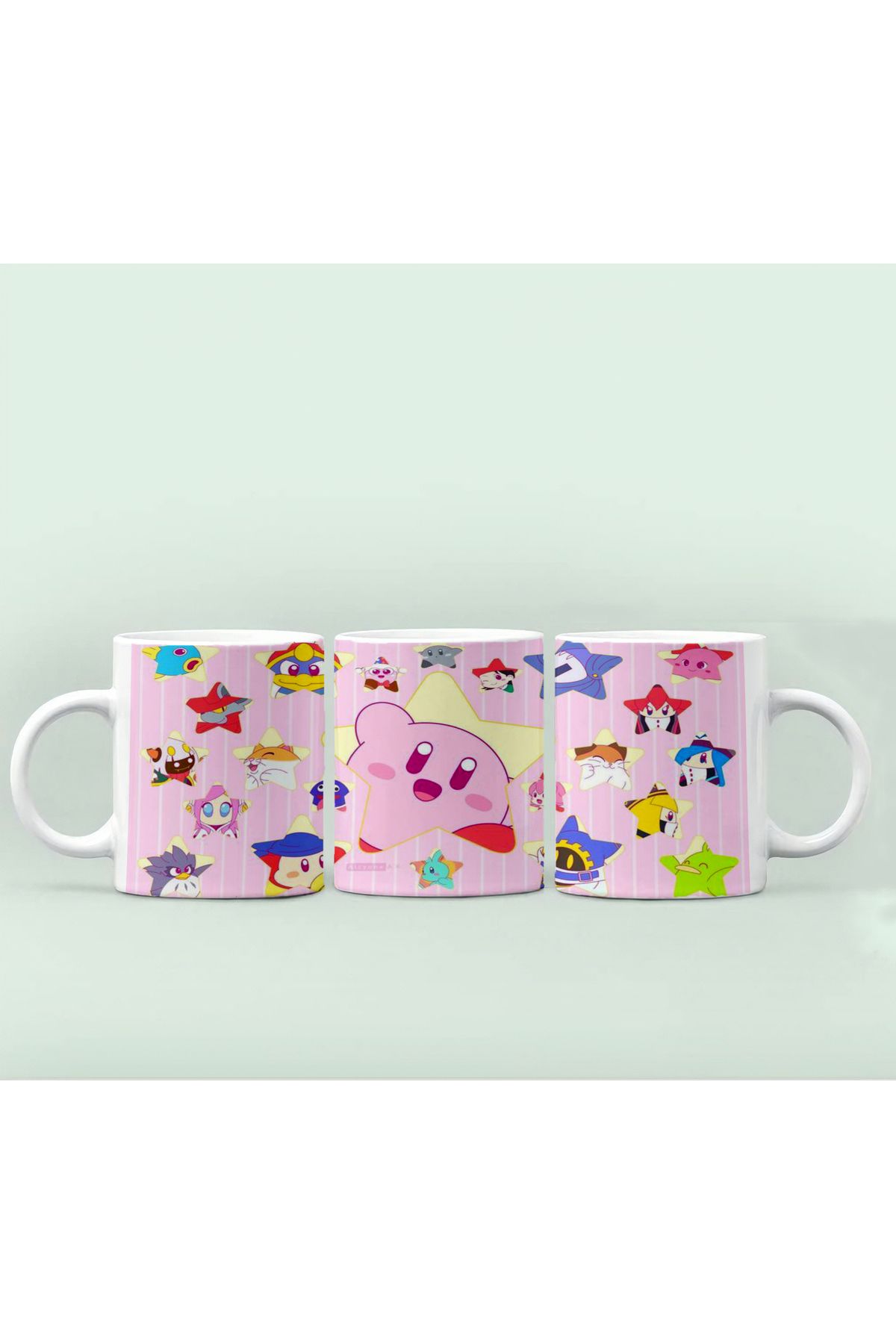 RHG Art Anime Kirby Baskılı Kupa Kahve Fincanı 300 ml