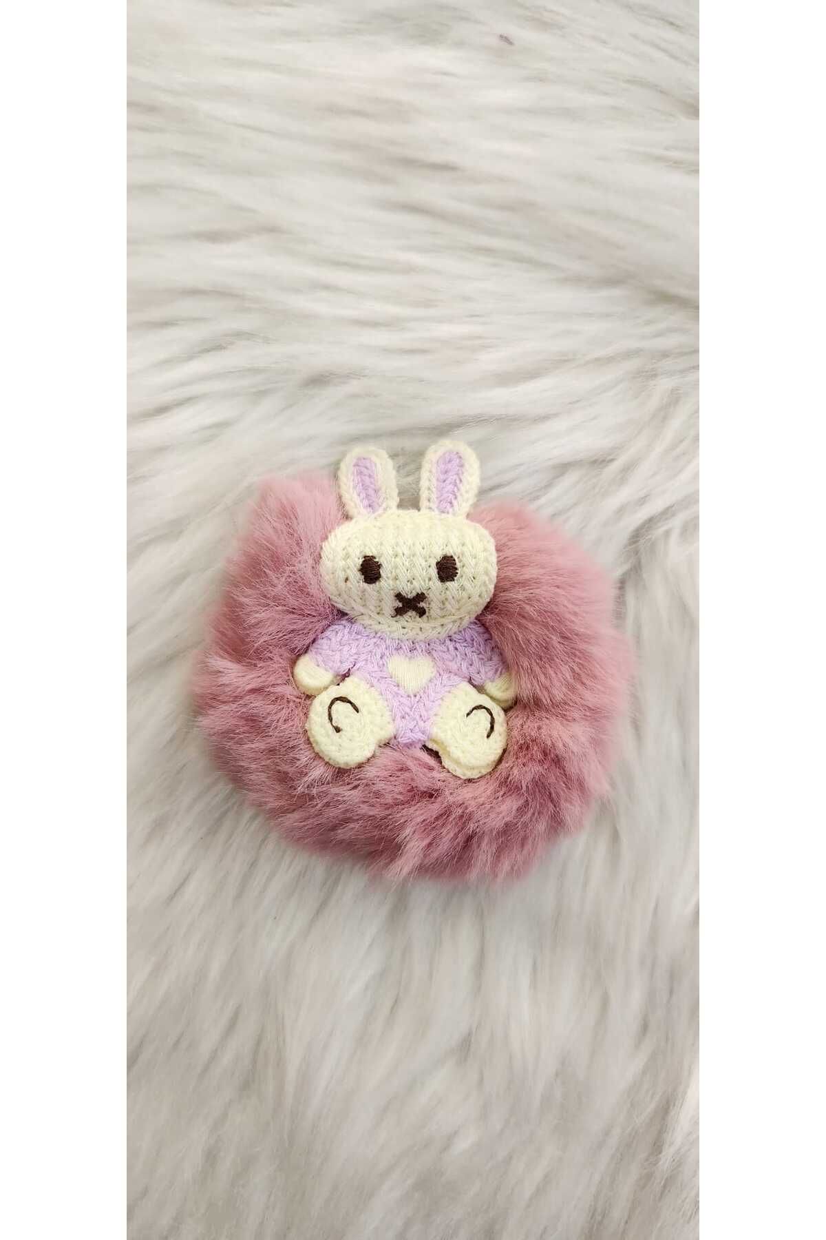 Atölye03 Ayıcıklı Peluş Lastik Toka