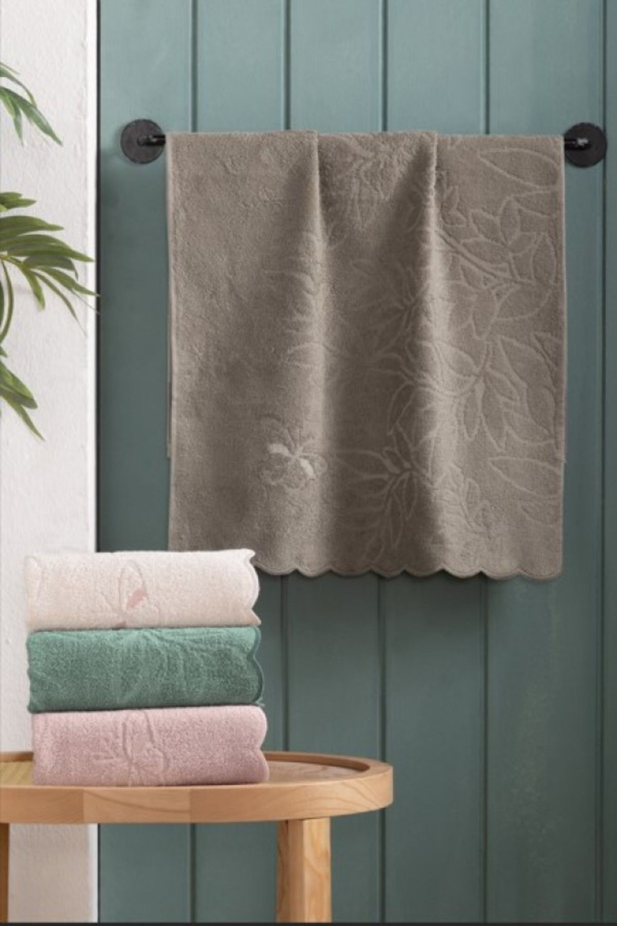 seramia home ALTINBAŞAK NAKIŞLI 4´LÜ 50X90 EL HAVLUSU NABİ V2