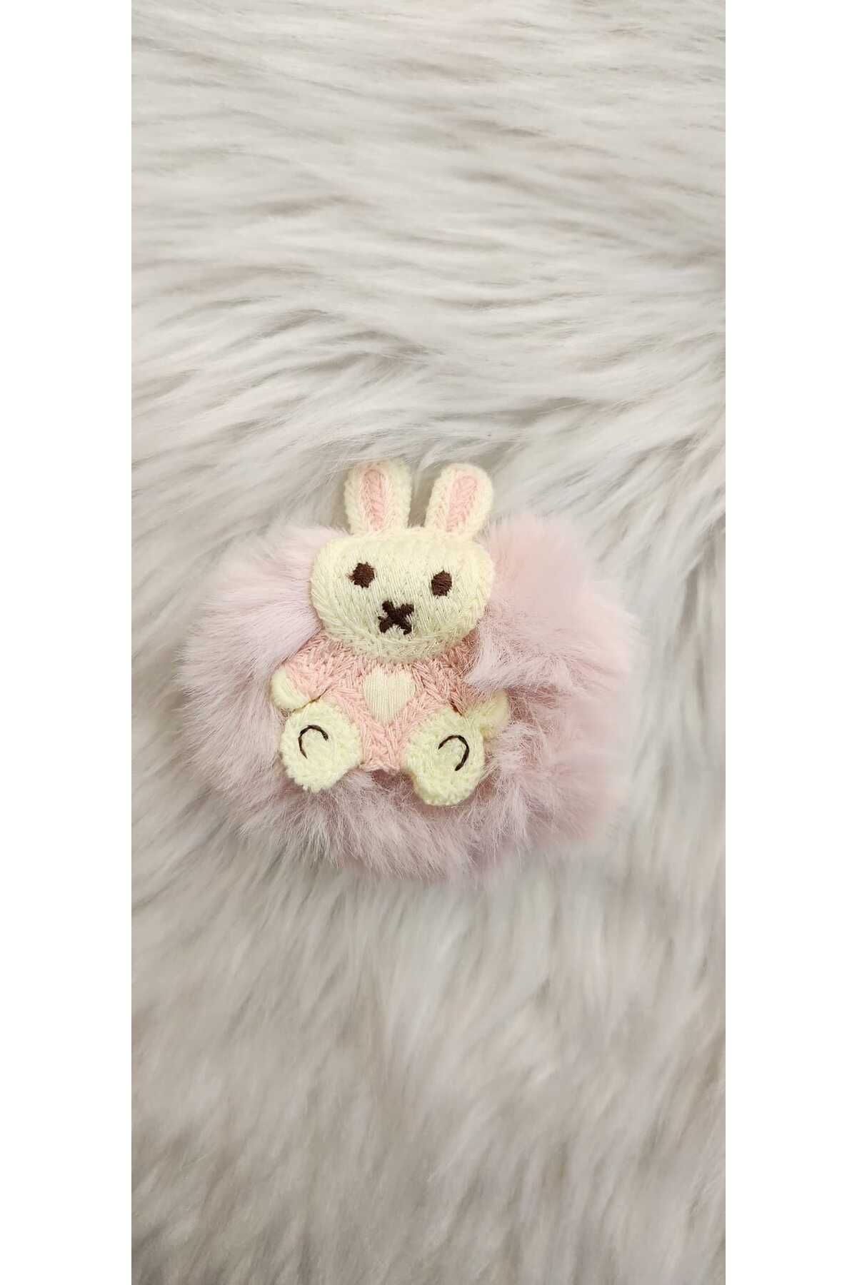 Atölye03 Ayıcıklı Peluş Lastik Toka