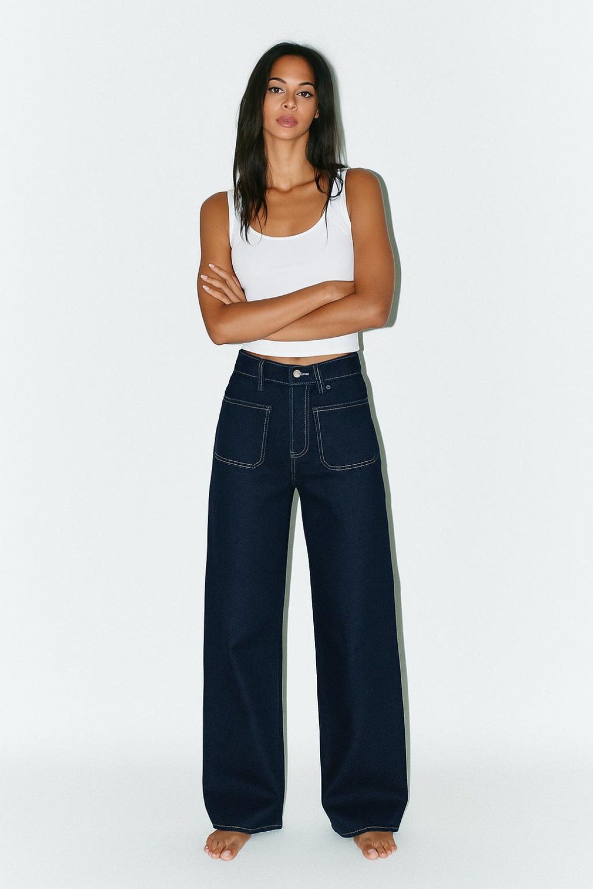 HAKKE Cepli Straight Fit Jean PANTOLON