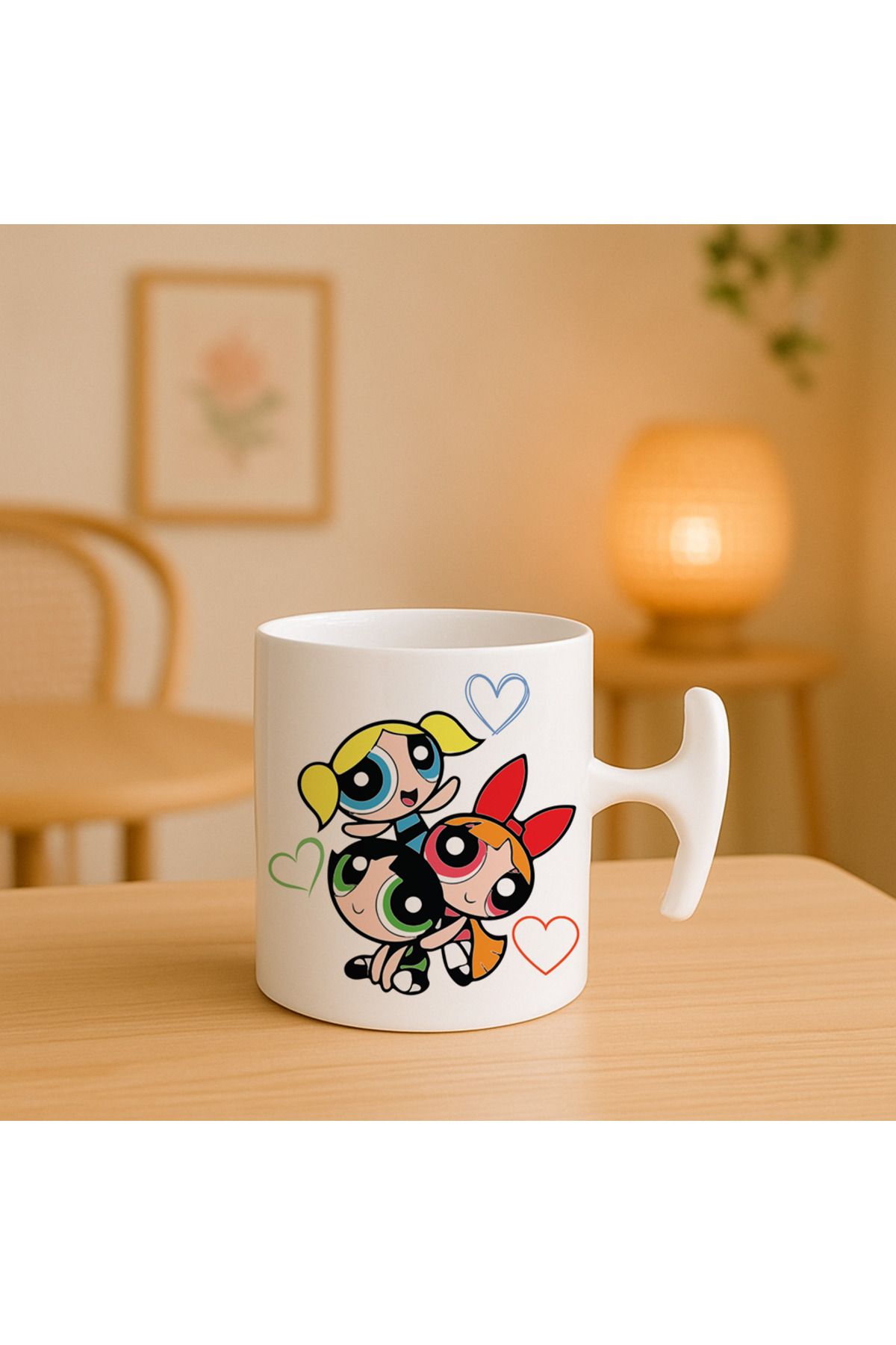 Witchy Co Powerpuff Girls Kalpli Kupa Bardak, Hammer Kulplu