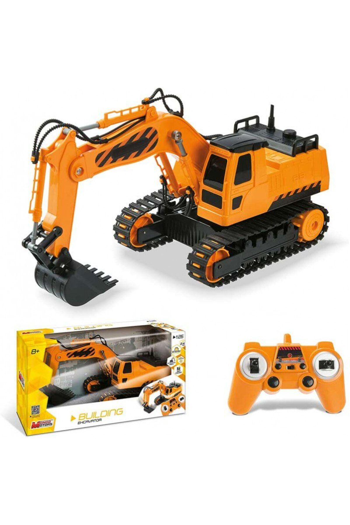 Mondo-Remote Control Excavator Mondo 63515, 1:26 Scale, with Rotating Cab and Functional Bucket 3