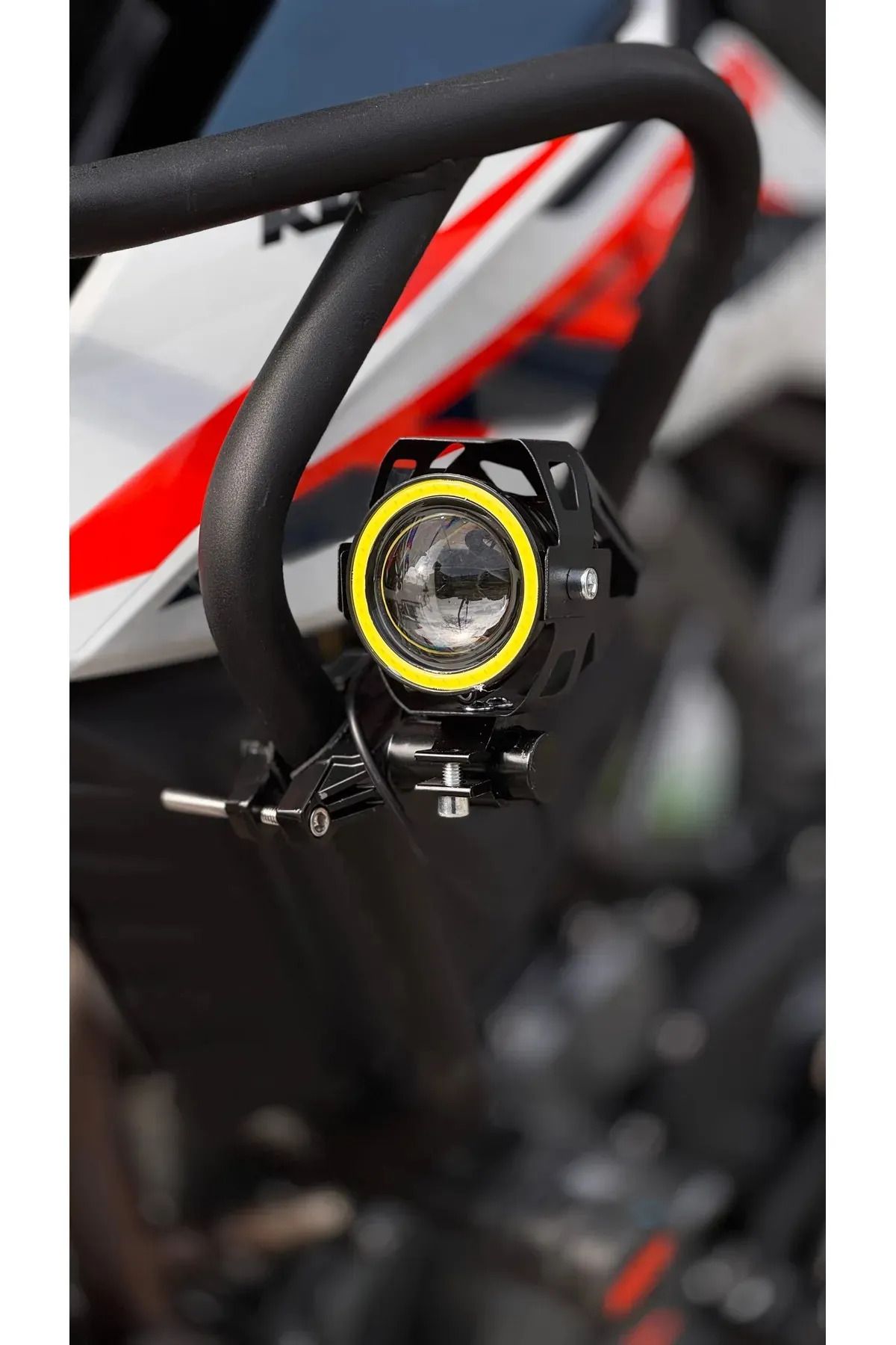 pinlock Motosiklet Sis Farı Braketi Montaj Aparatı (1 ADET) Far Değildir
