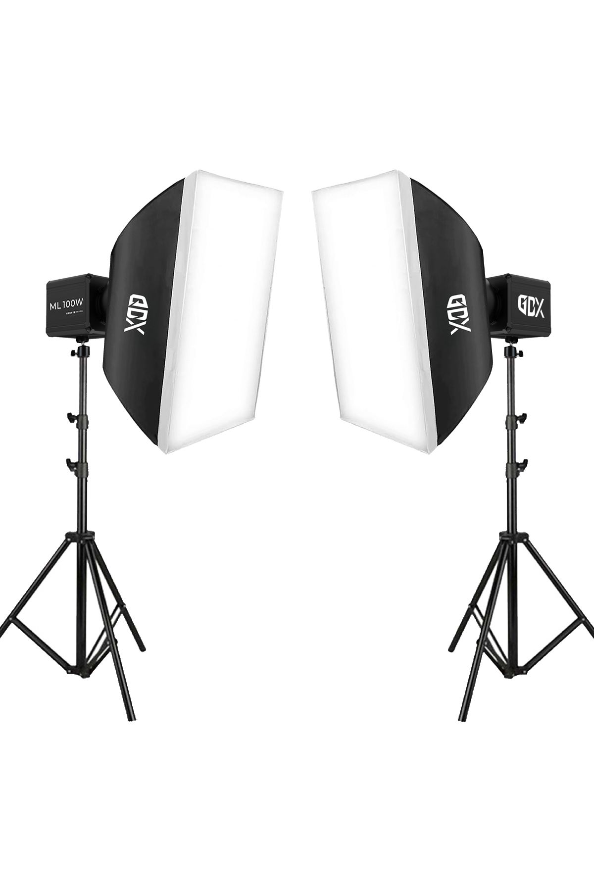 Gdx ML100 Bicolor 60x90 SoftBox Video ve Ürün Çekim İkili Işık Seti