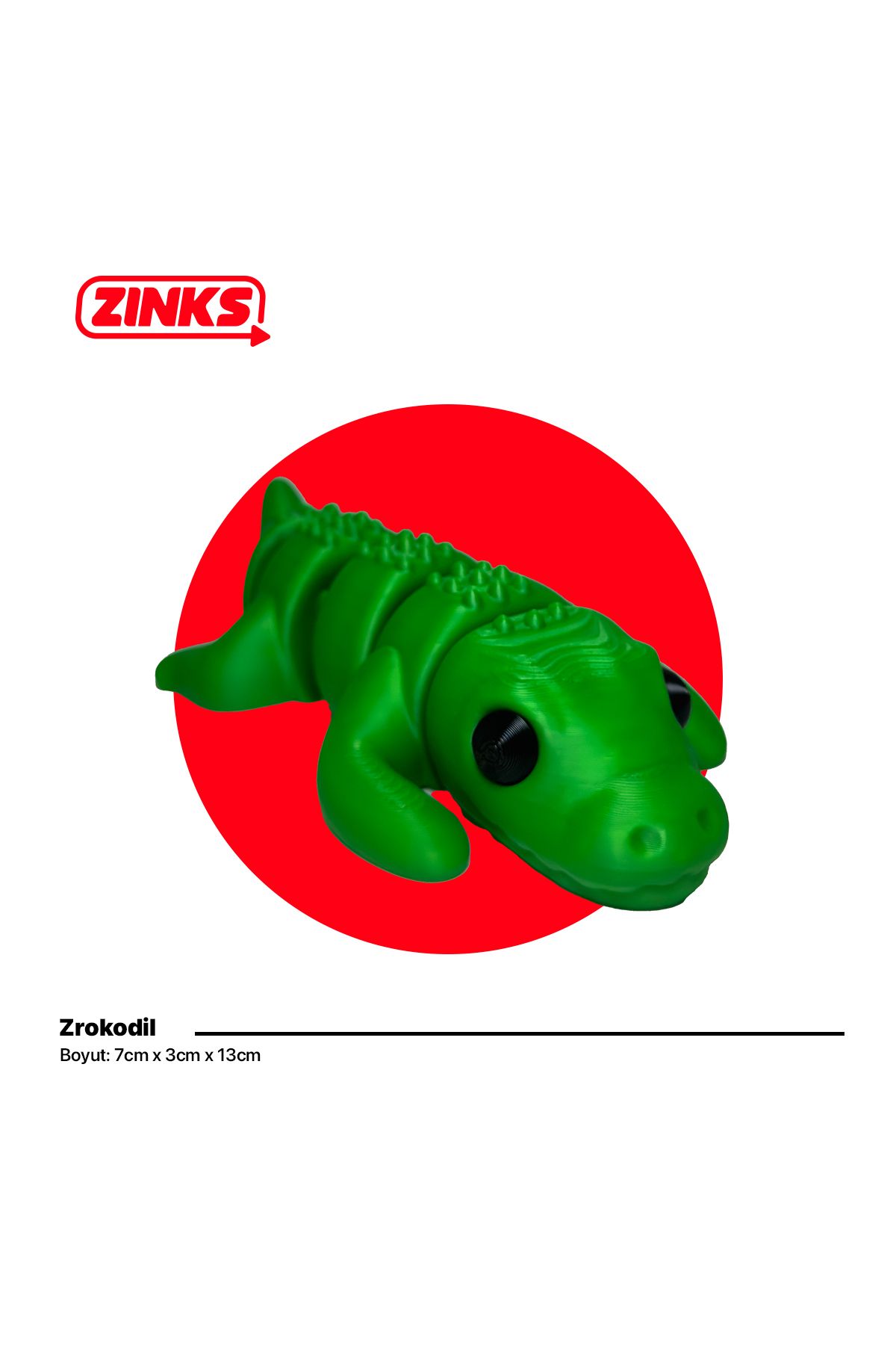 Zınks Store Zrokodil – Timsah Oyuncağı