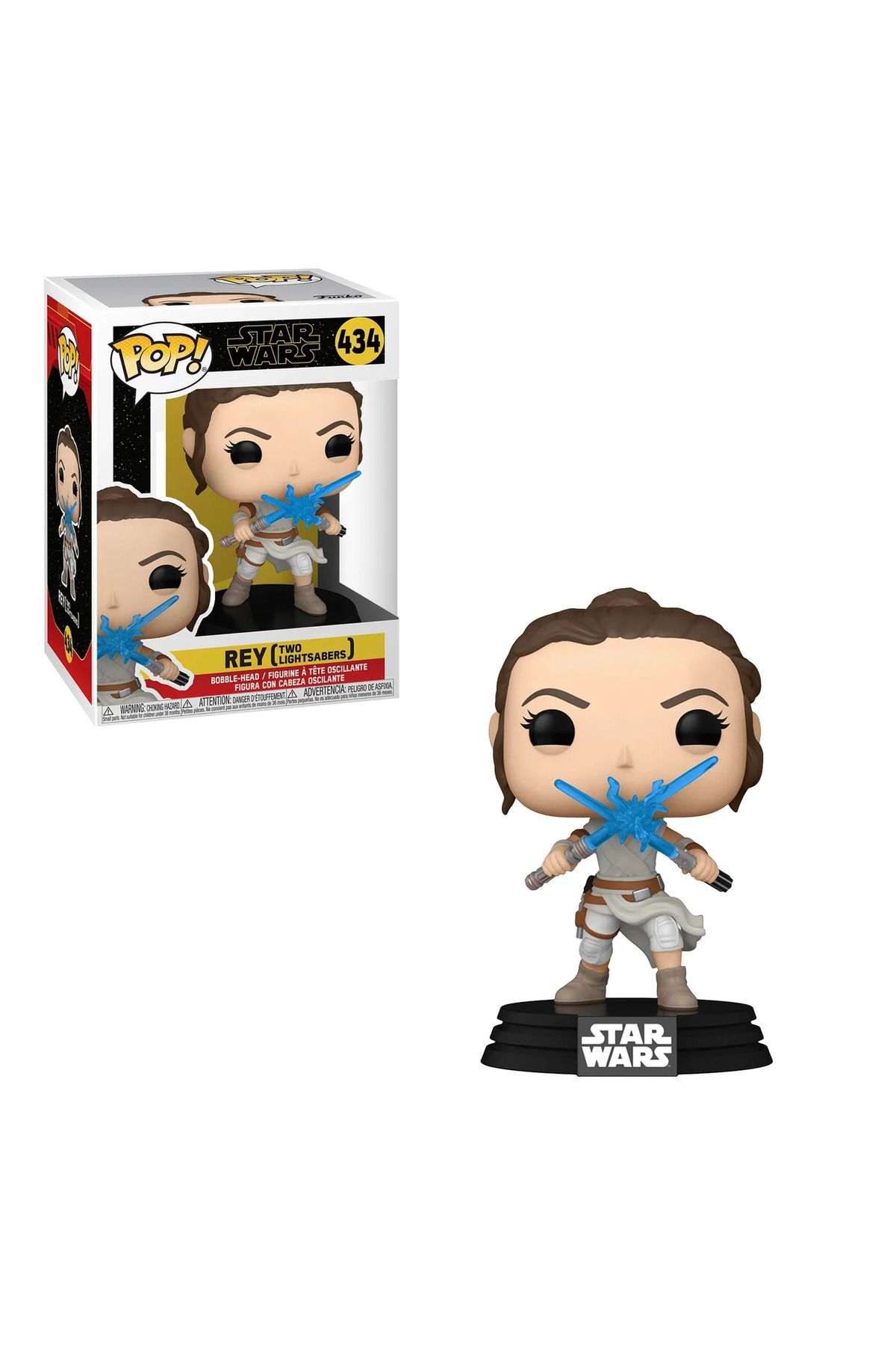 Funko Star Wars Rey Two Lighsabers Pop Figüre