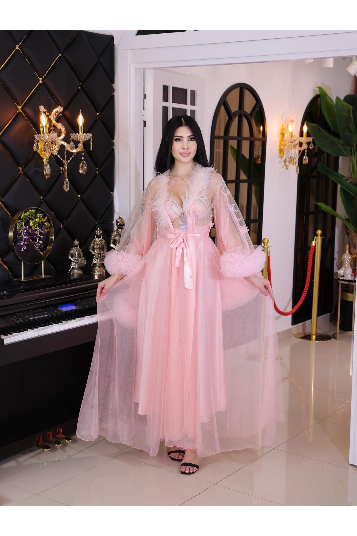 Limas lingerie 2 PARÇALI UZUN SABAHLIK